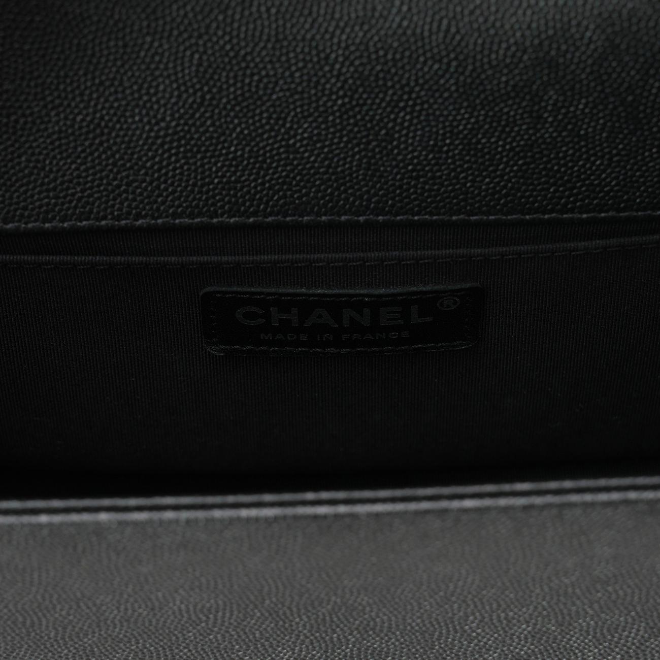 CHANEL(USED)샤넬 보이샤넬 캐비어 미듐 블랙
