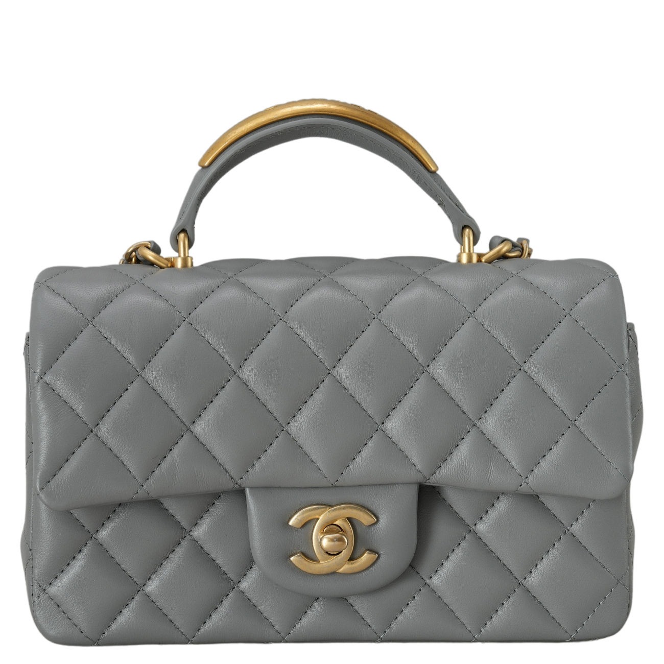 CHANEL(USED)샤넬 클래식 뉴미니 탑핸들