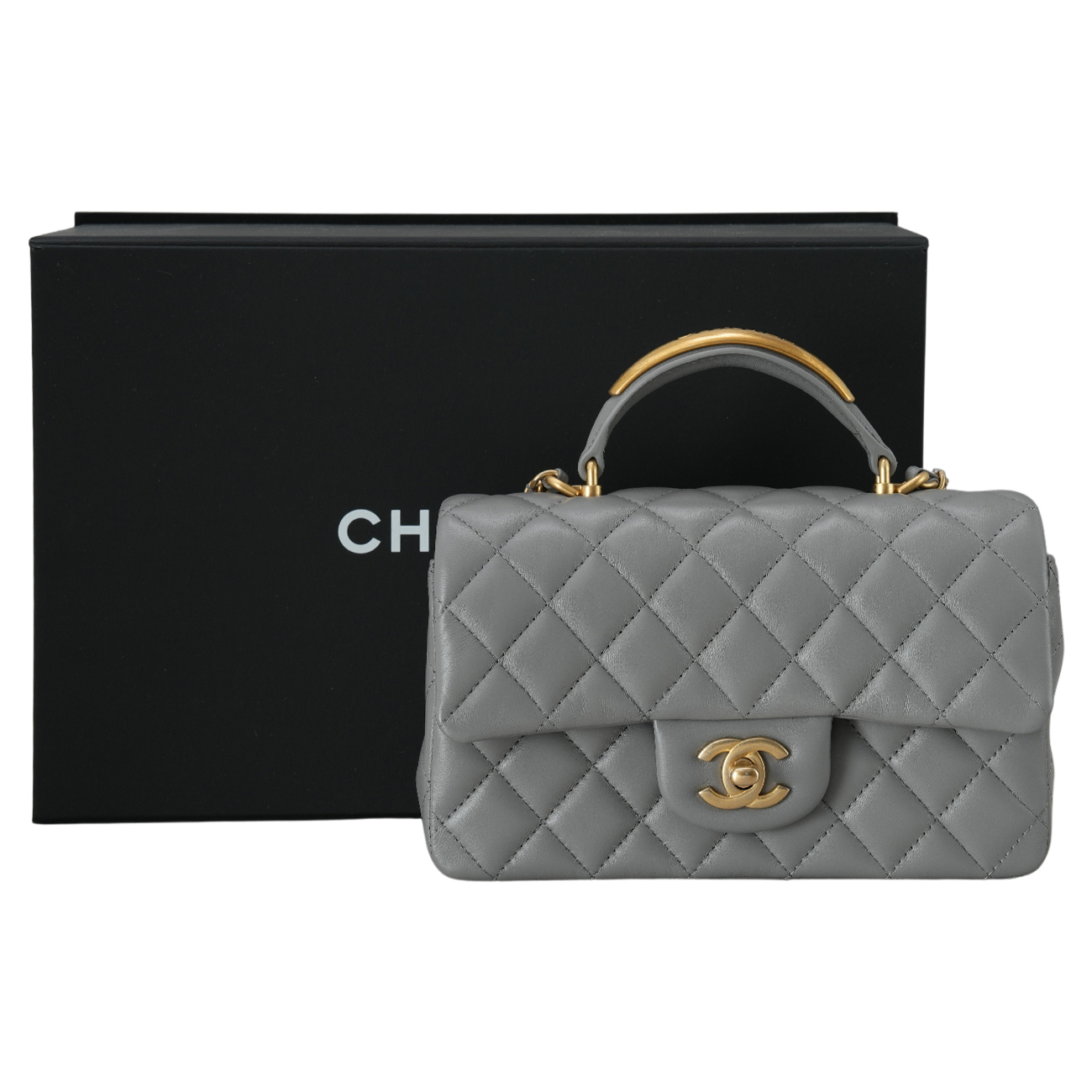CHANEL(USED)샤넬 클래식 뉴미니 탑핸들