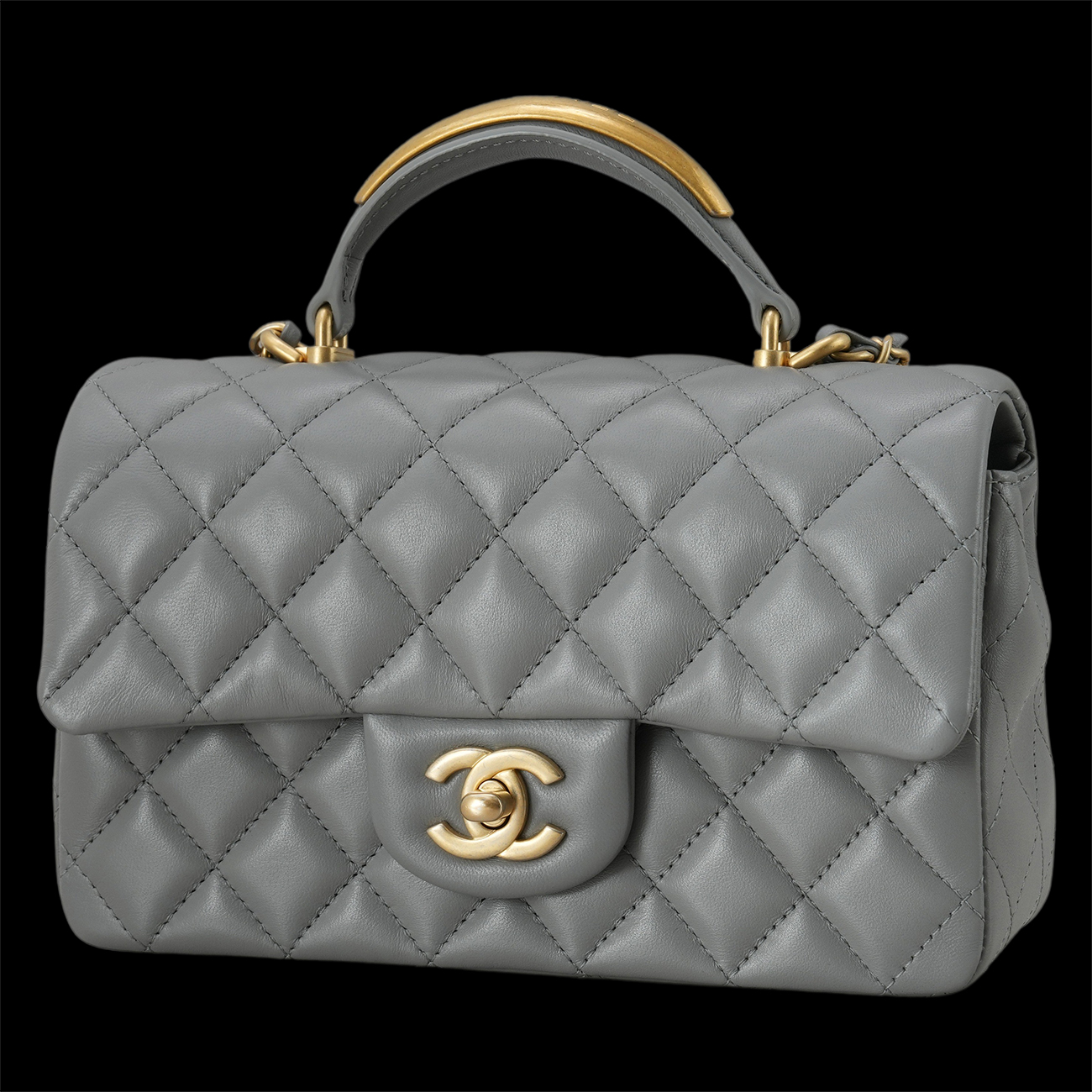 CHANEL(USED)샤넬 클래식 뉴미니 탑핸들