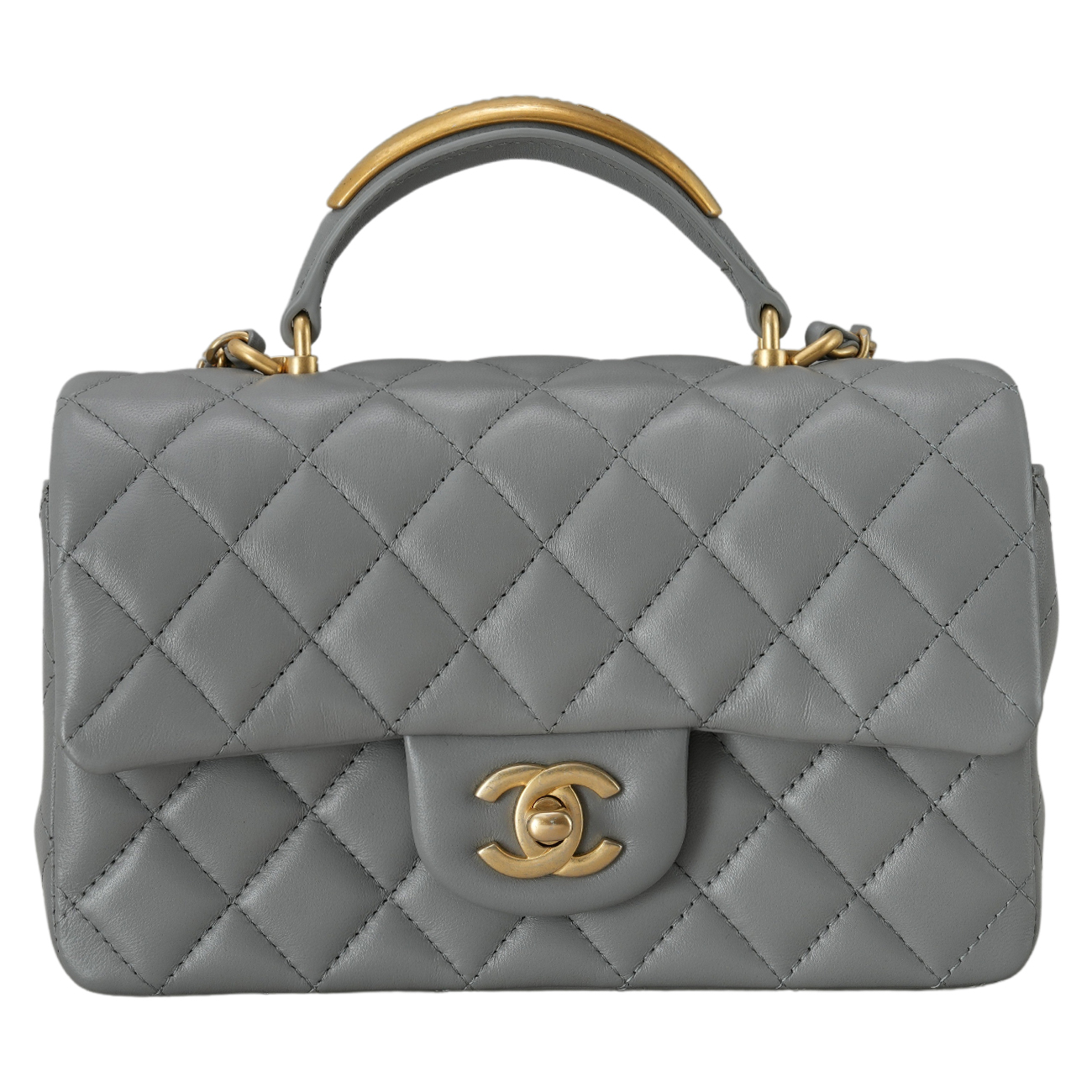 CHANEL(USED)샤넬 클래식 뉴미니 탑핸들