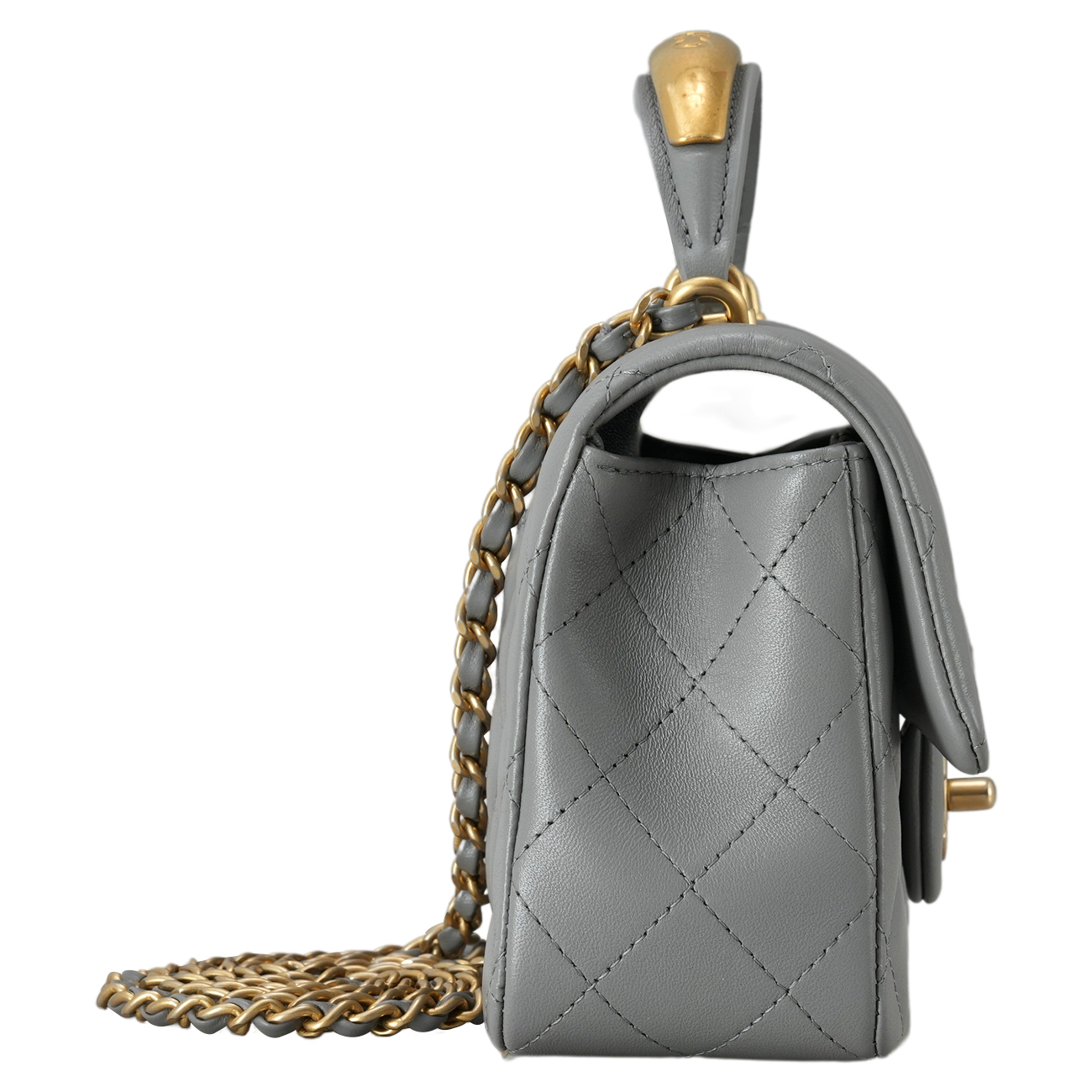 CHANEL(USED)샤넬 클래식 뉴미니 탑핸들