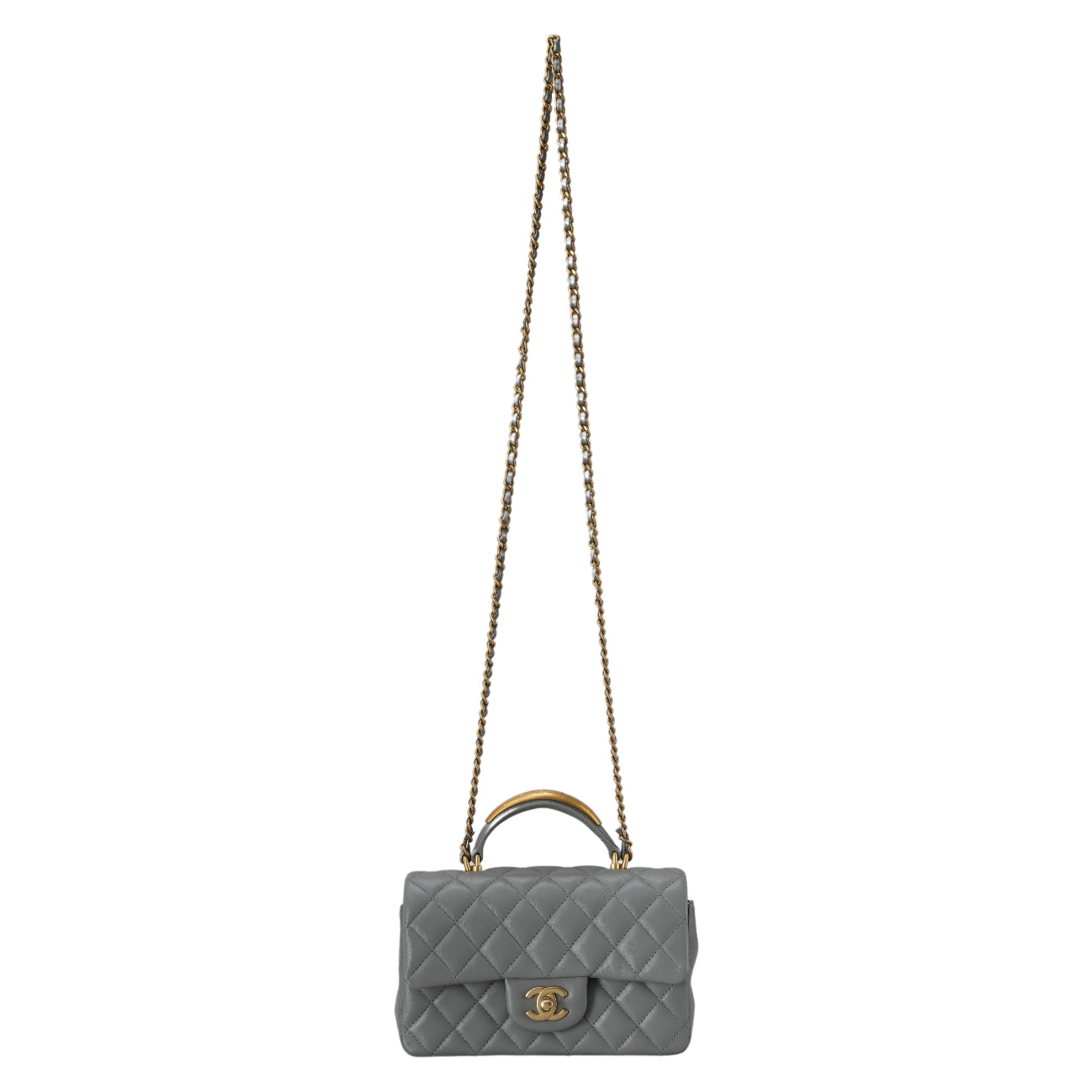 CHANEL(USED)샤넬 클래식 뉴미니 탑핸들