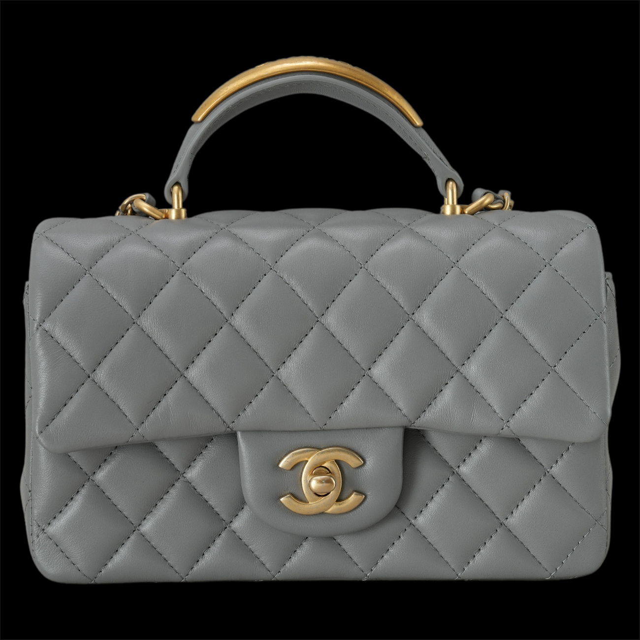 CHANEL(USED)샤넬 클래식 뉴미니 탑핸들