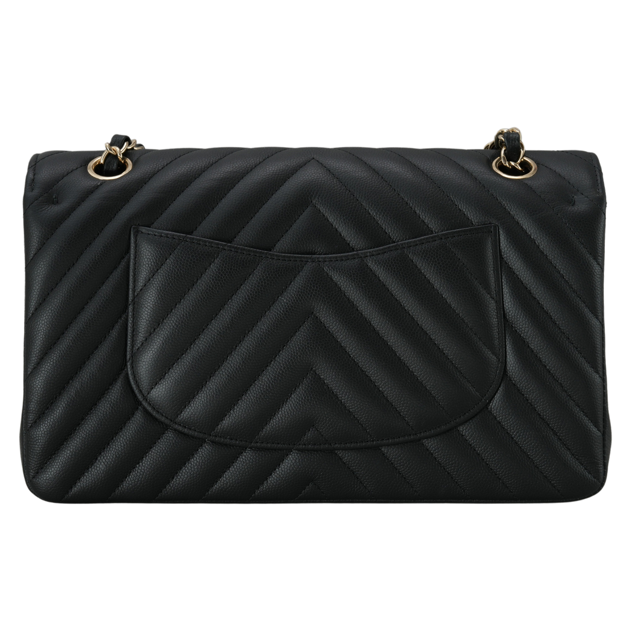 CHANEL(USED)샤넬 A01112 클래식 쉐브론 미듐
