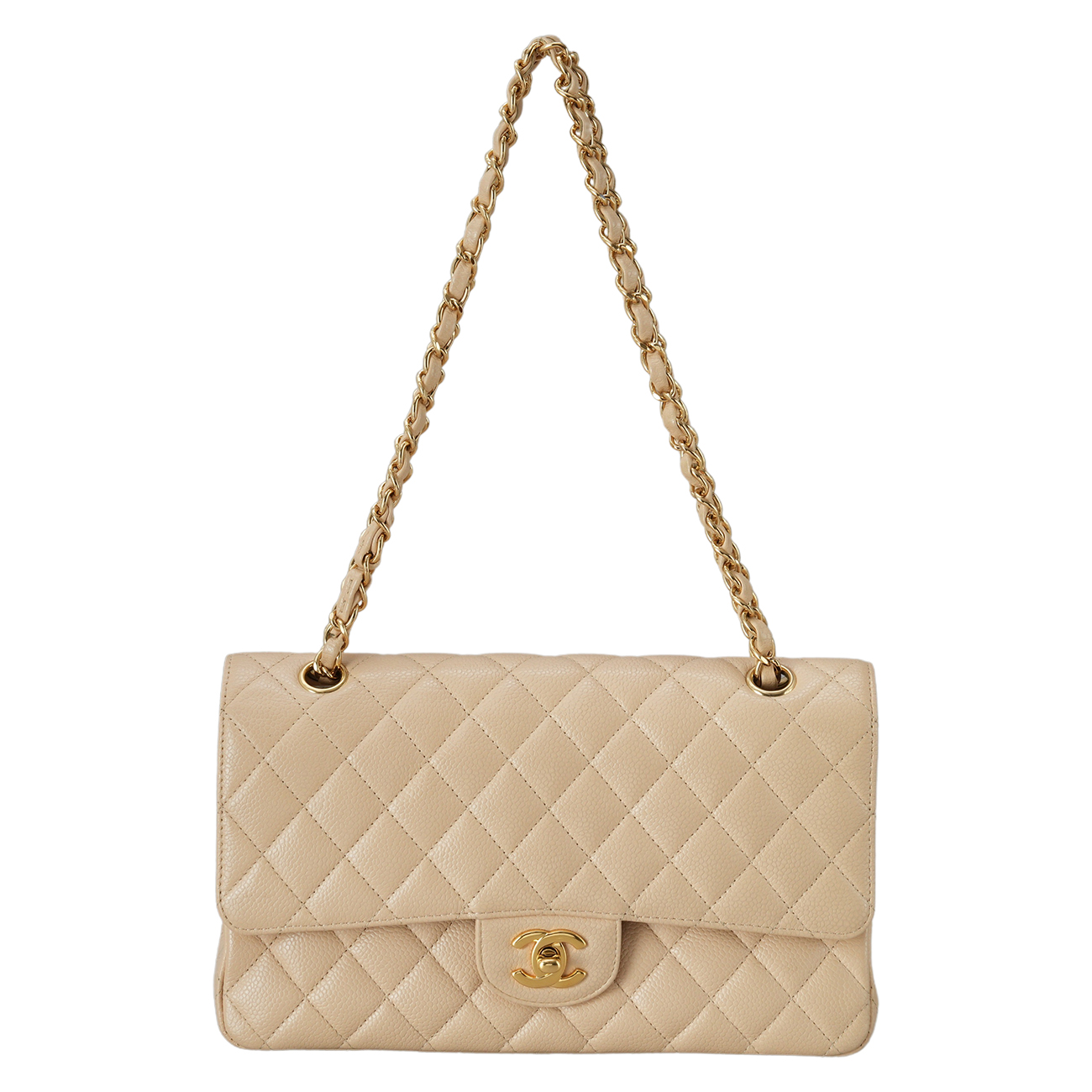 CHANEL(USED)샤넬 클래식 미듐 플랩백