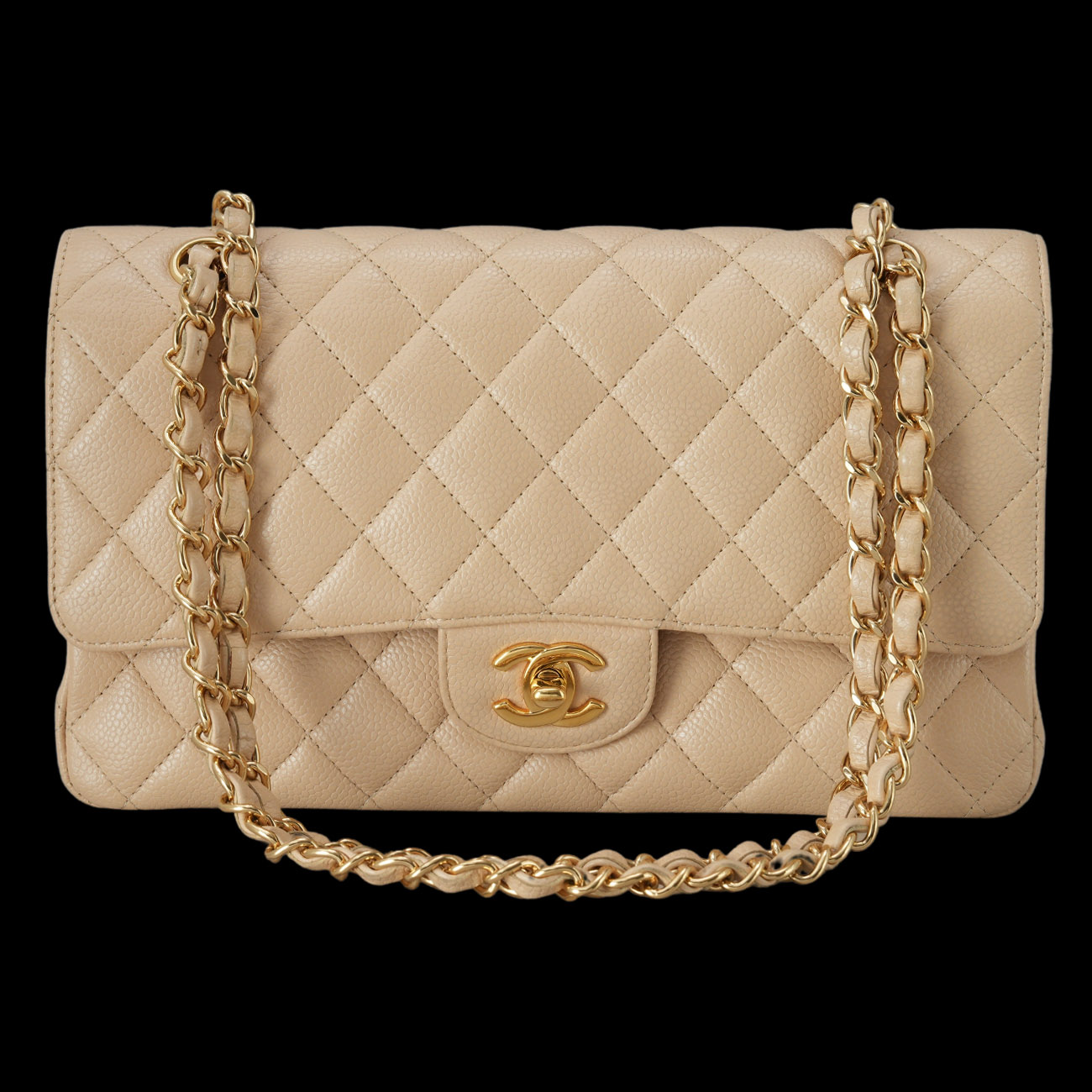 CHANEL(USED)샤넬 클래식 미듐 플랩백