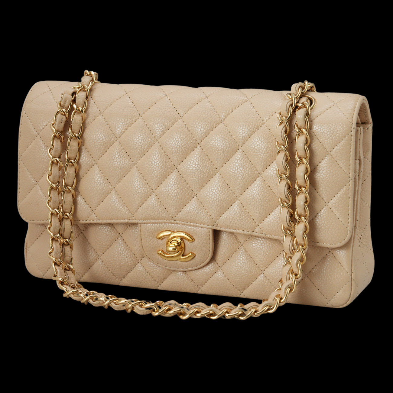 CHANEL(USED)샤넬 클래식 미듐 플랩백