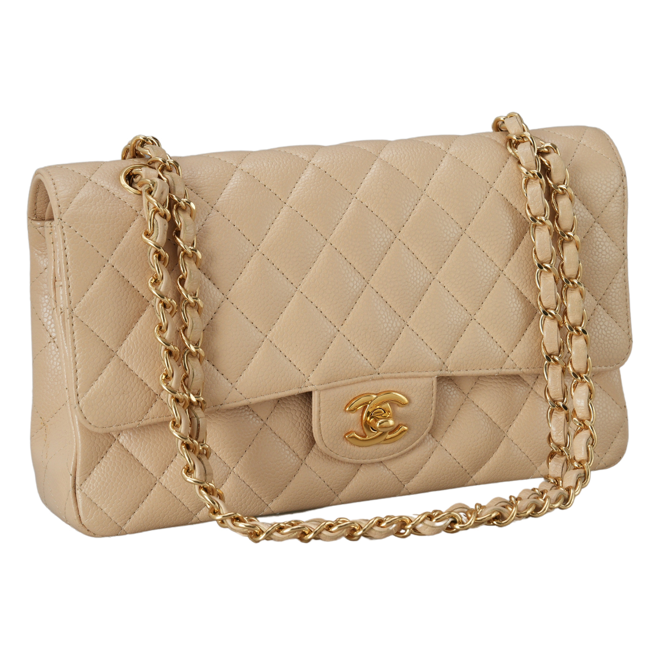 CHANEL(USED)샤넬 클래식 미듐 플랩백