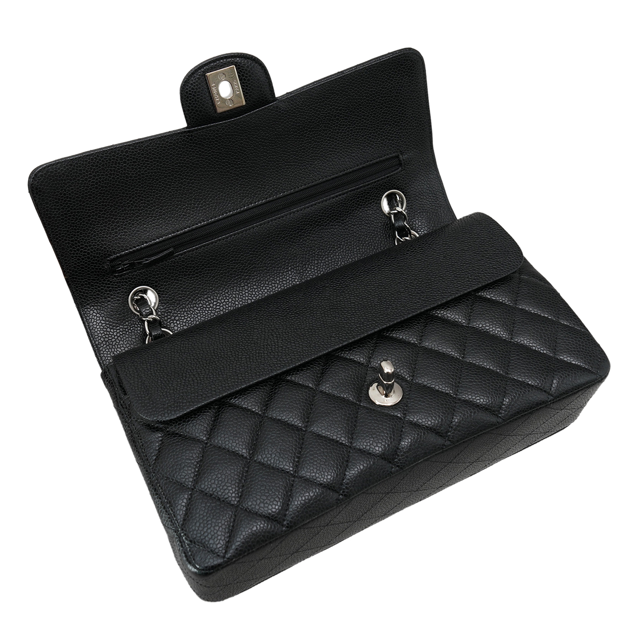 CHANEL(USED)샤넬 캐비어 클래식 미듐 플랩백