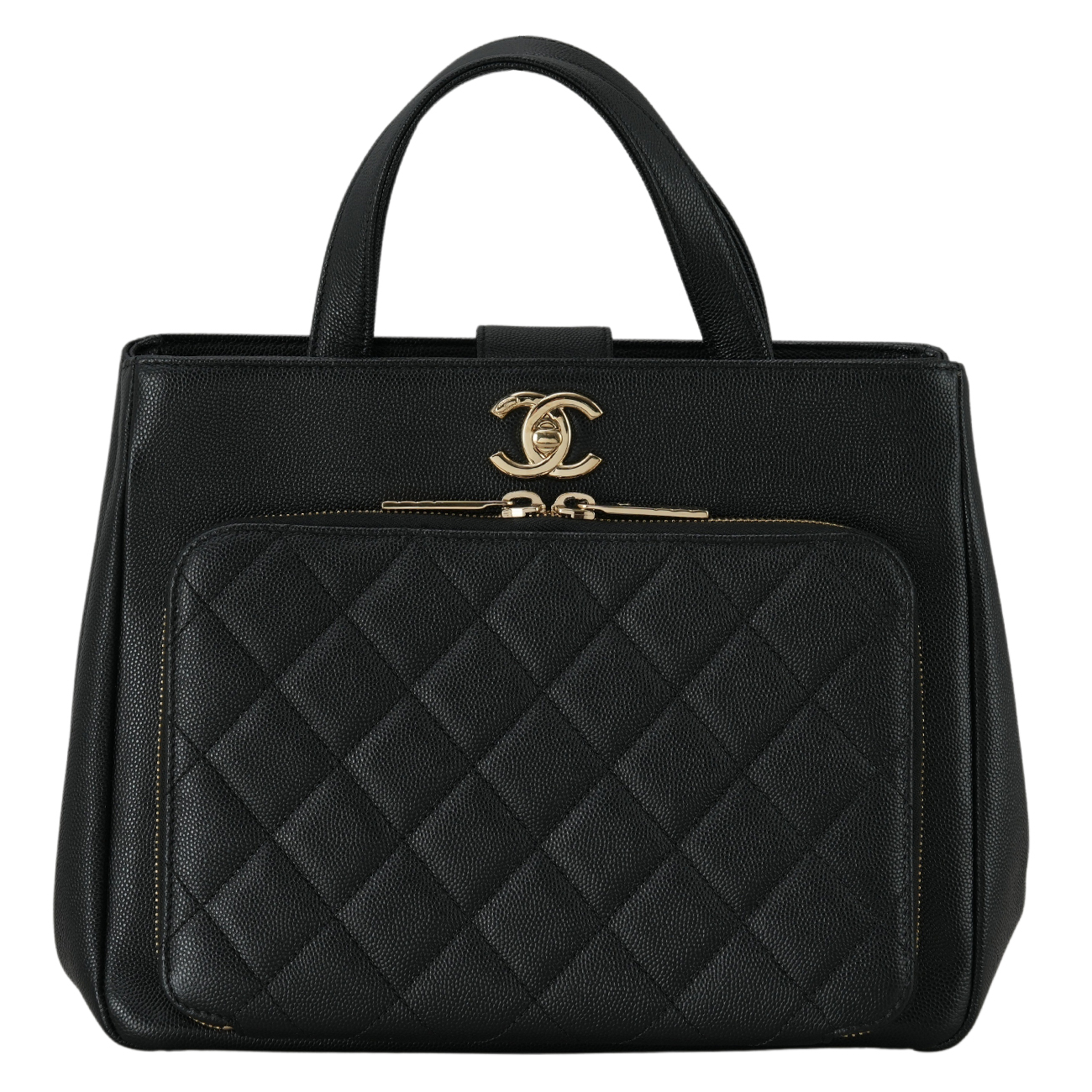 CHANEL(USED)샤넬 캐비어 비즈니스 어피니티 토트백