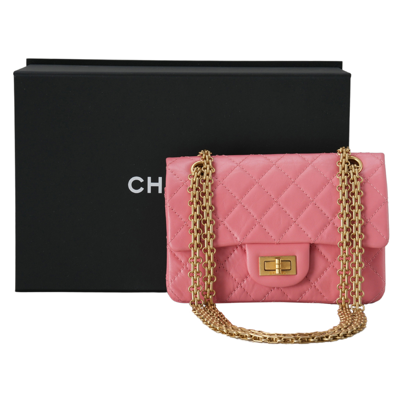 CHANEL(USED)샤넬 2.55 빈티지 미니 플랩백