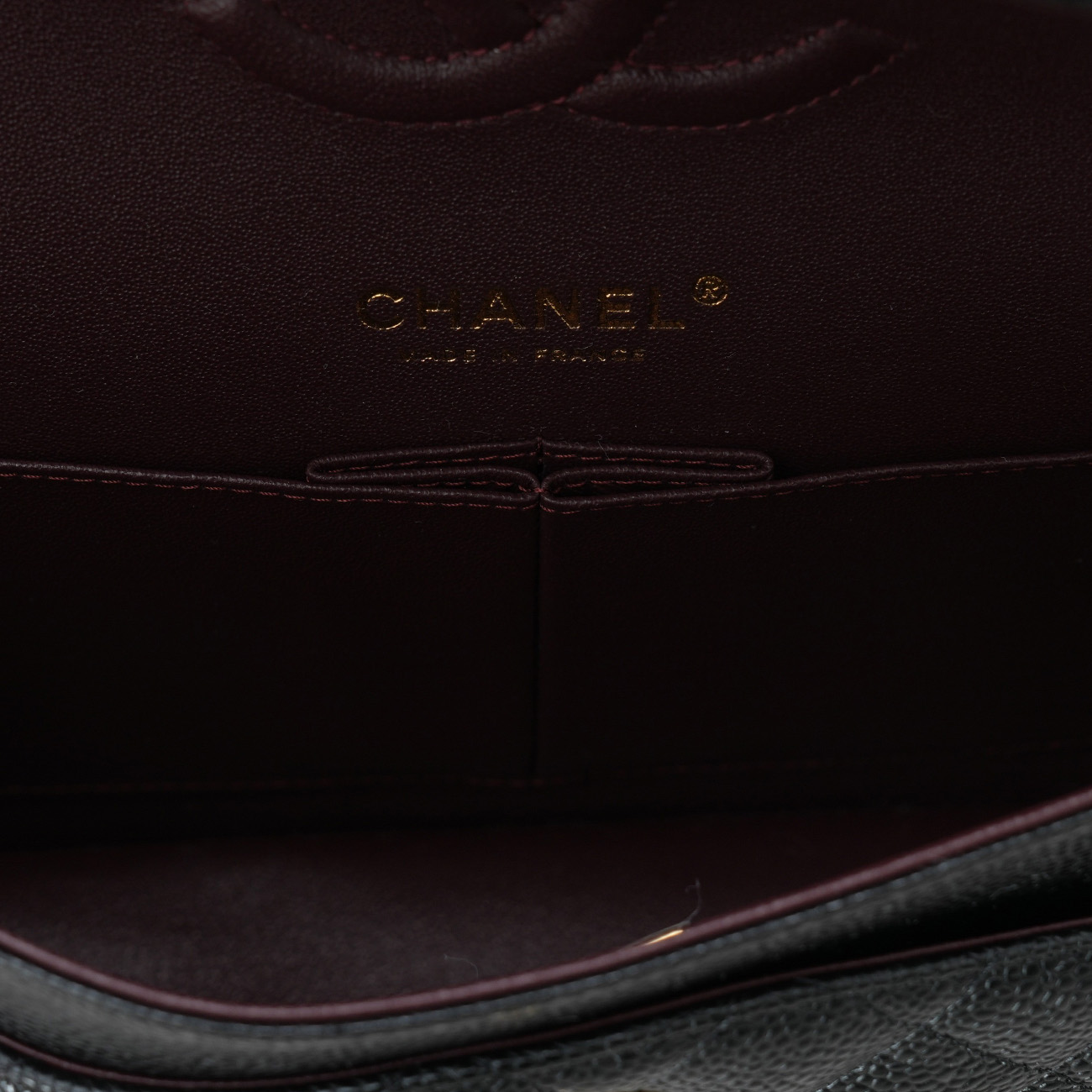 CHANEL(USED)샤넬 A01112 캐비어 클래식 미듐 플랩백
