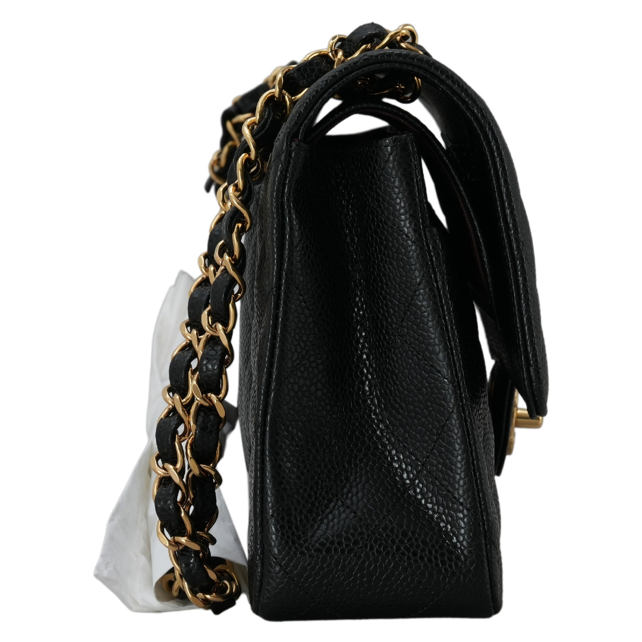 CHANEL(USED)샤넬 A01112 캐비어 클래식 미듐 플랩백