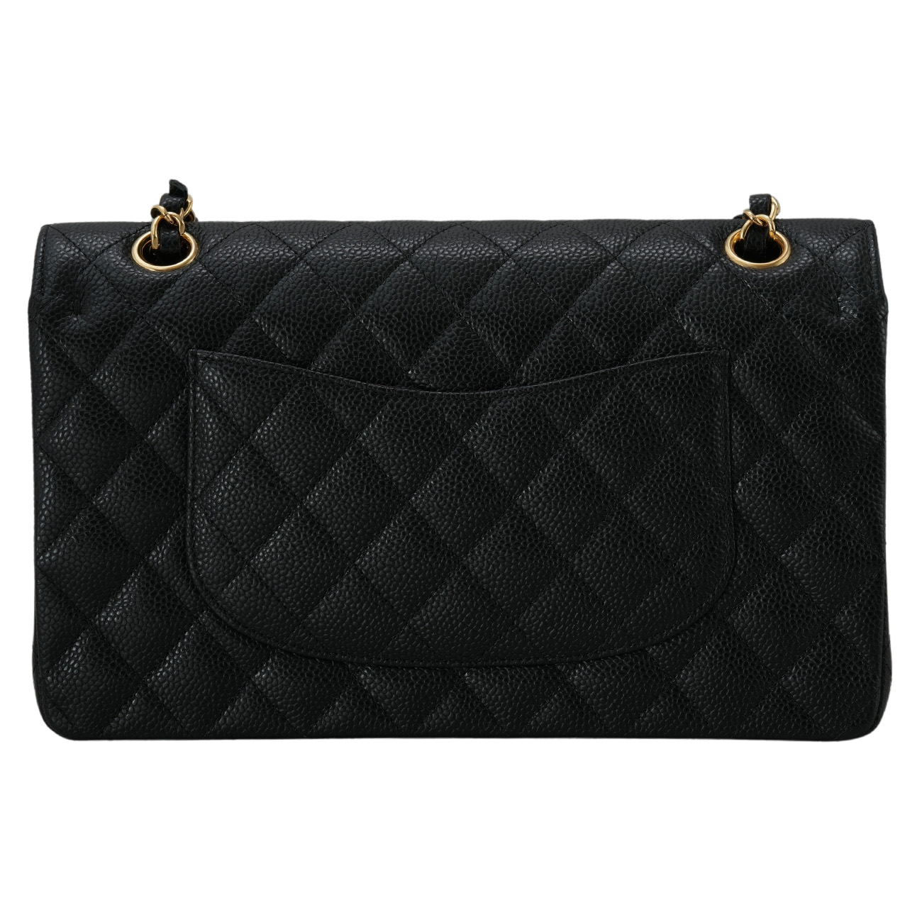 CHANEL(USED)샤넬 A01112 캐비어 클래식 미듐 플랩백