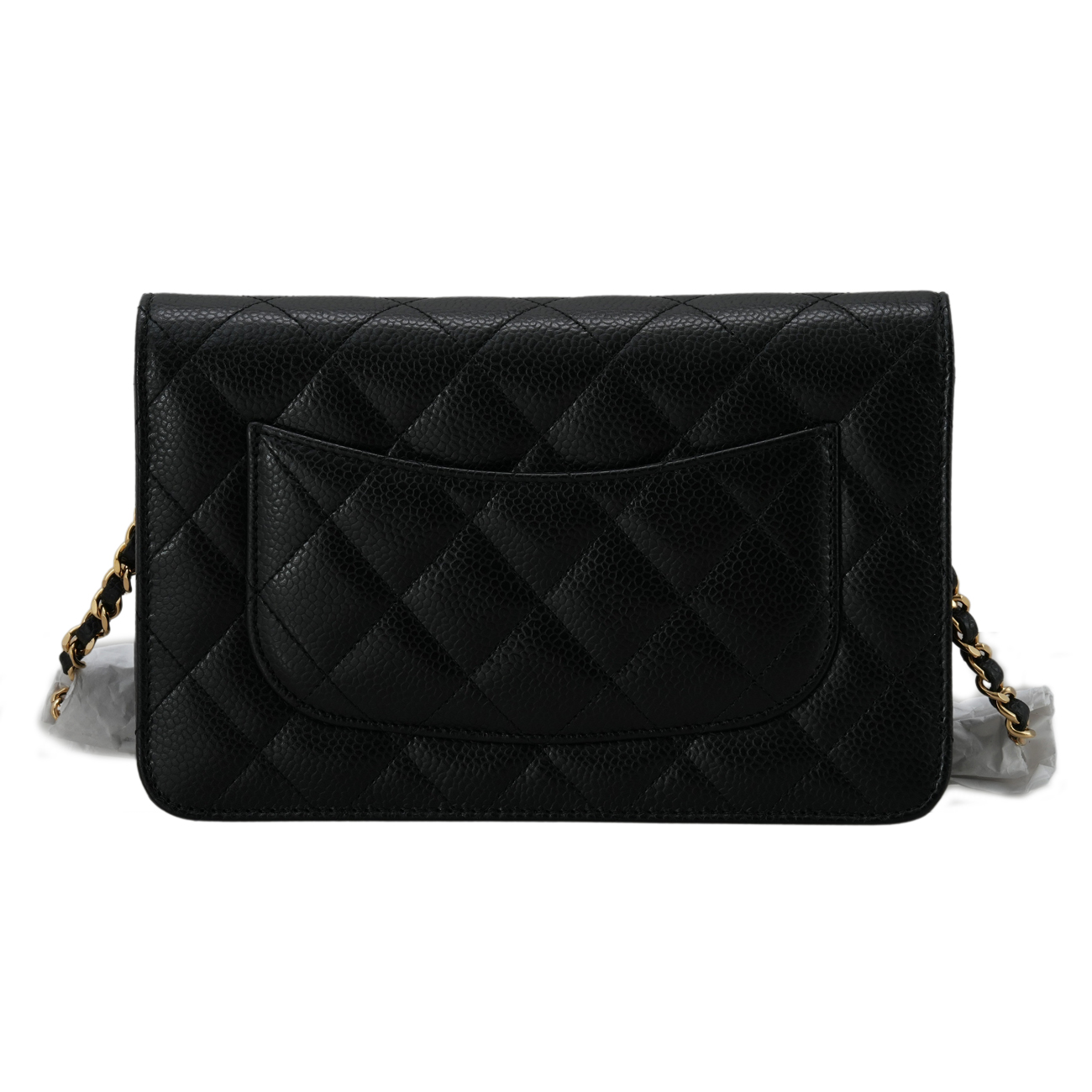 CHANEL(USED)샤넬 클래식 캐비어 WOC 금장