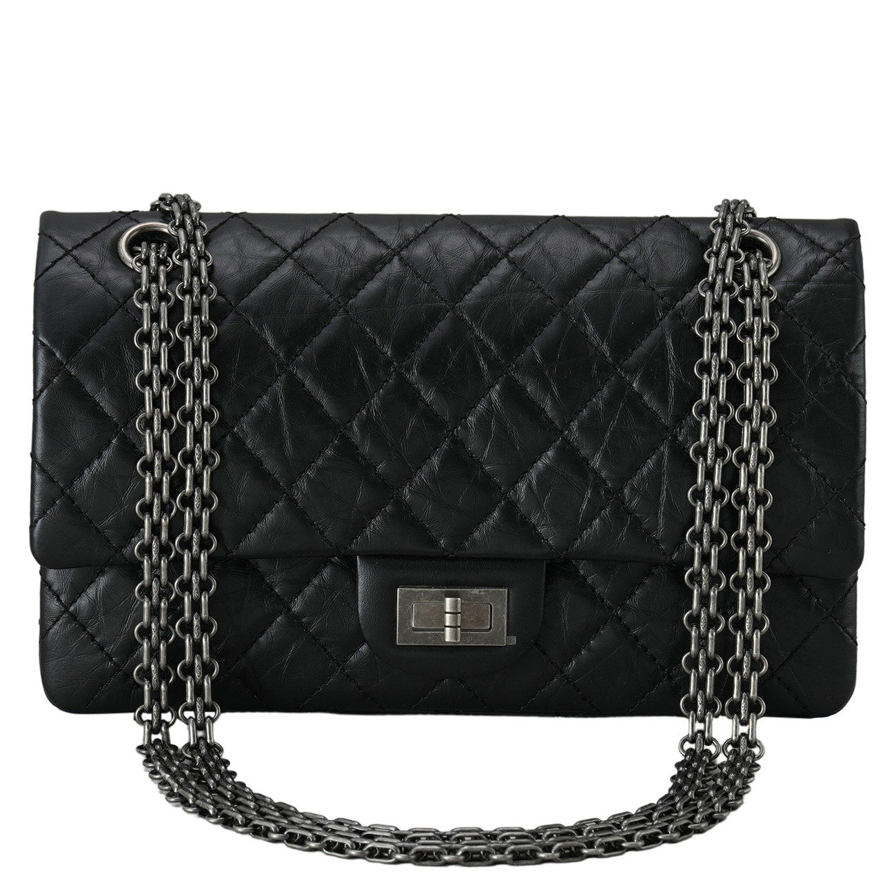 CHANEL(USED)샤넬 A37586 빈티지 2.55 미듐 플랩백