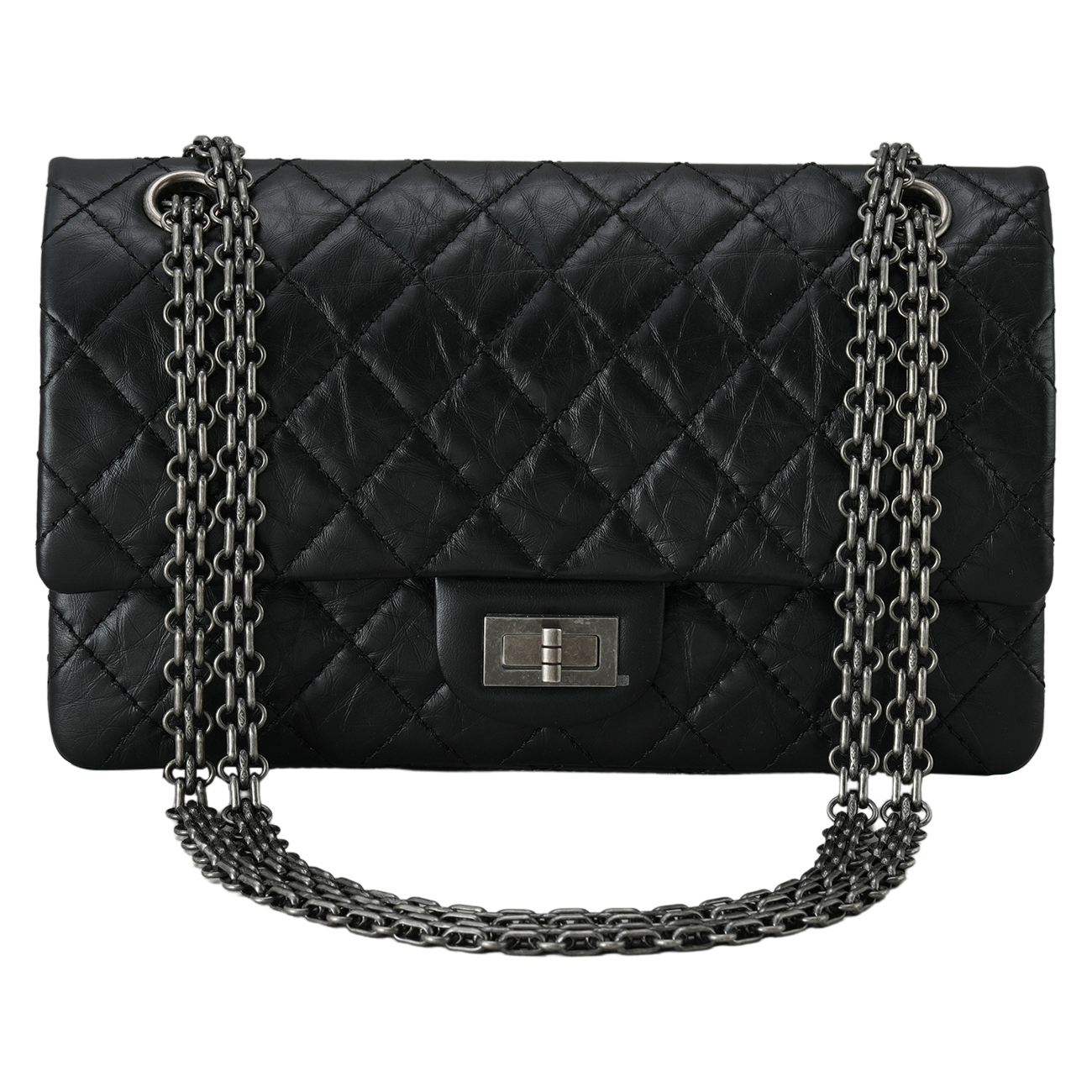 CHANEL(USED)샤넬 A37586 빈티지 2.55 미듐 플랩백