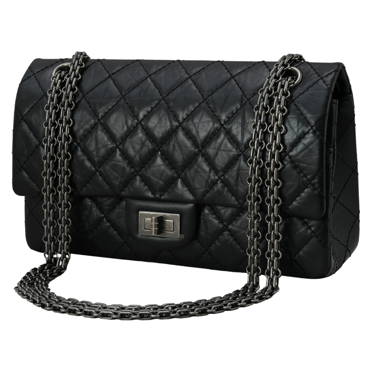 CHANEL(USED)샤넬 A37586 빈티지 2.55 미듐 플랩백