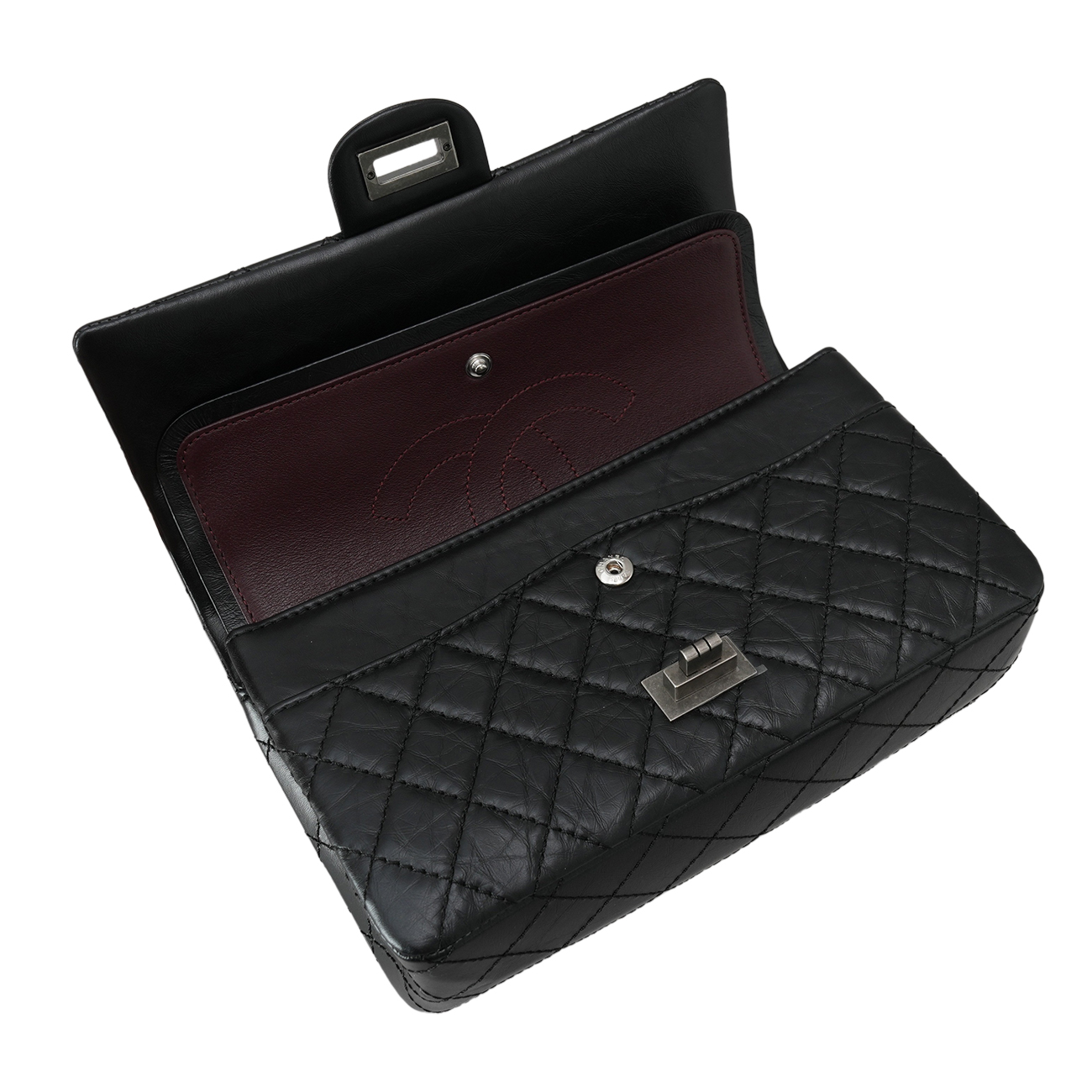 CHANEL(USED)샤넬 A37586 빈티지 2.55 미듐 플랩백