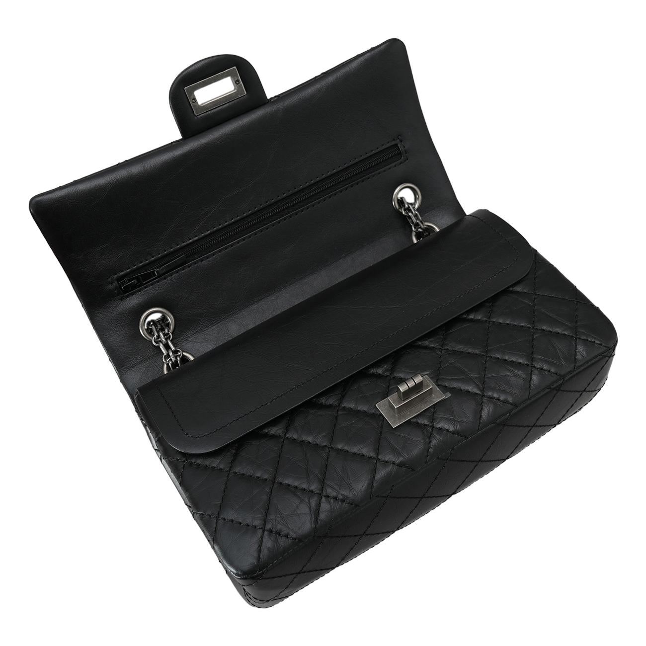 CHANEL(USED)샤넬 A37586 빈티지 2.55 미듐 플랩백