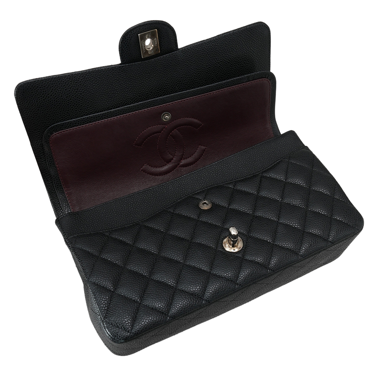 CHANEL(USED)샤넬 캐비어 클래식 미듐 플랩백