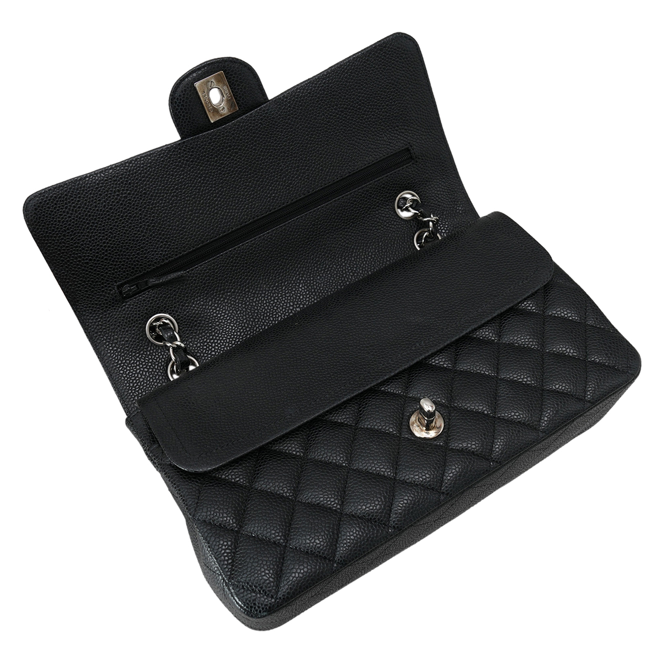 CHANEL(USED)샤넬 캐비어 클래식 미듐 플랩백