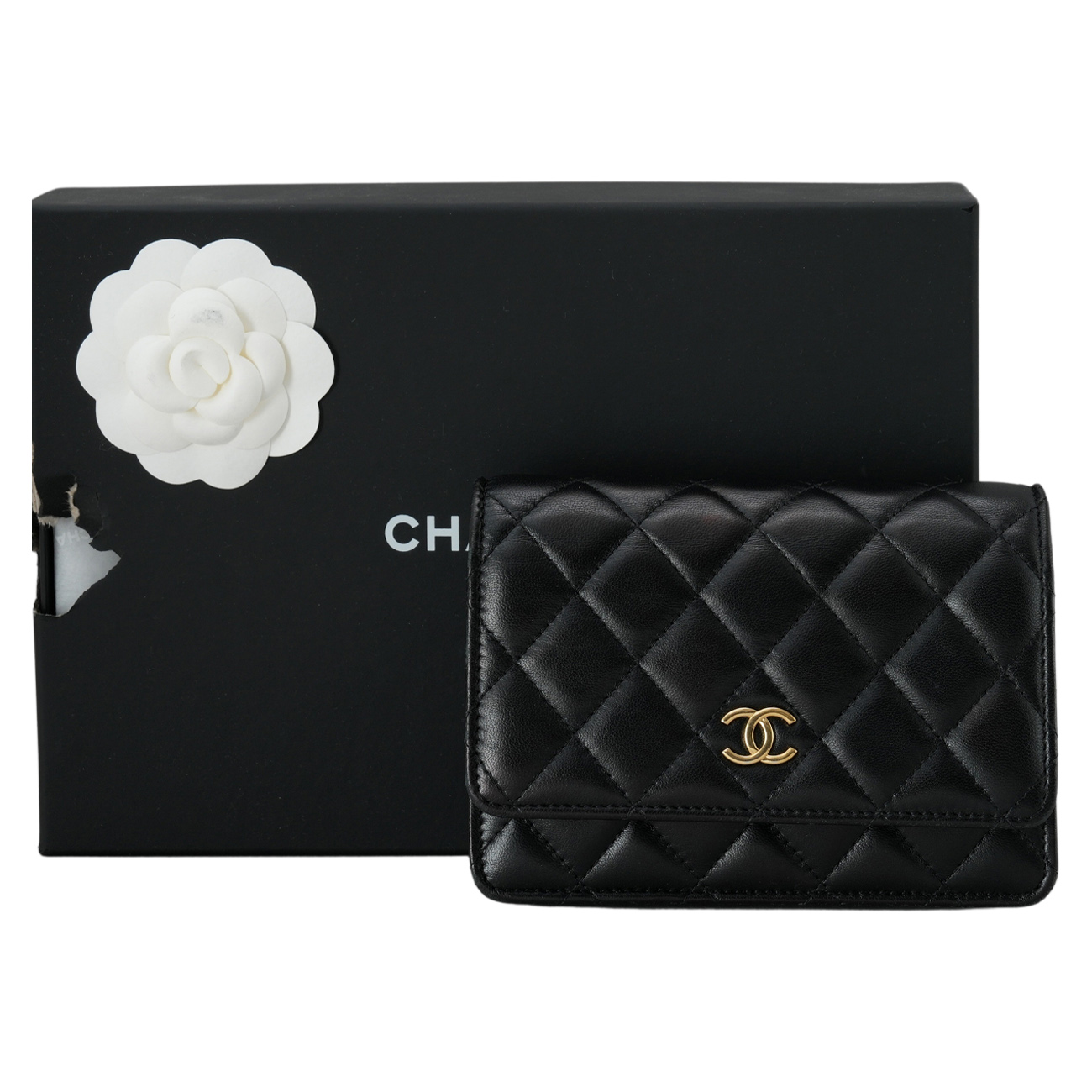 CHANEL(USED)샤넬 시즌 아코디언 참 장식 체인 플랩백