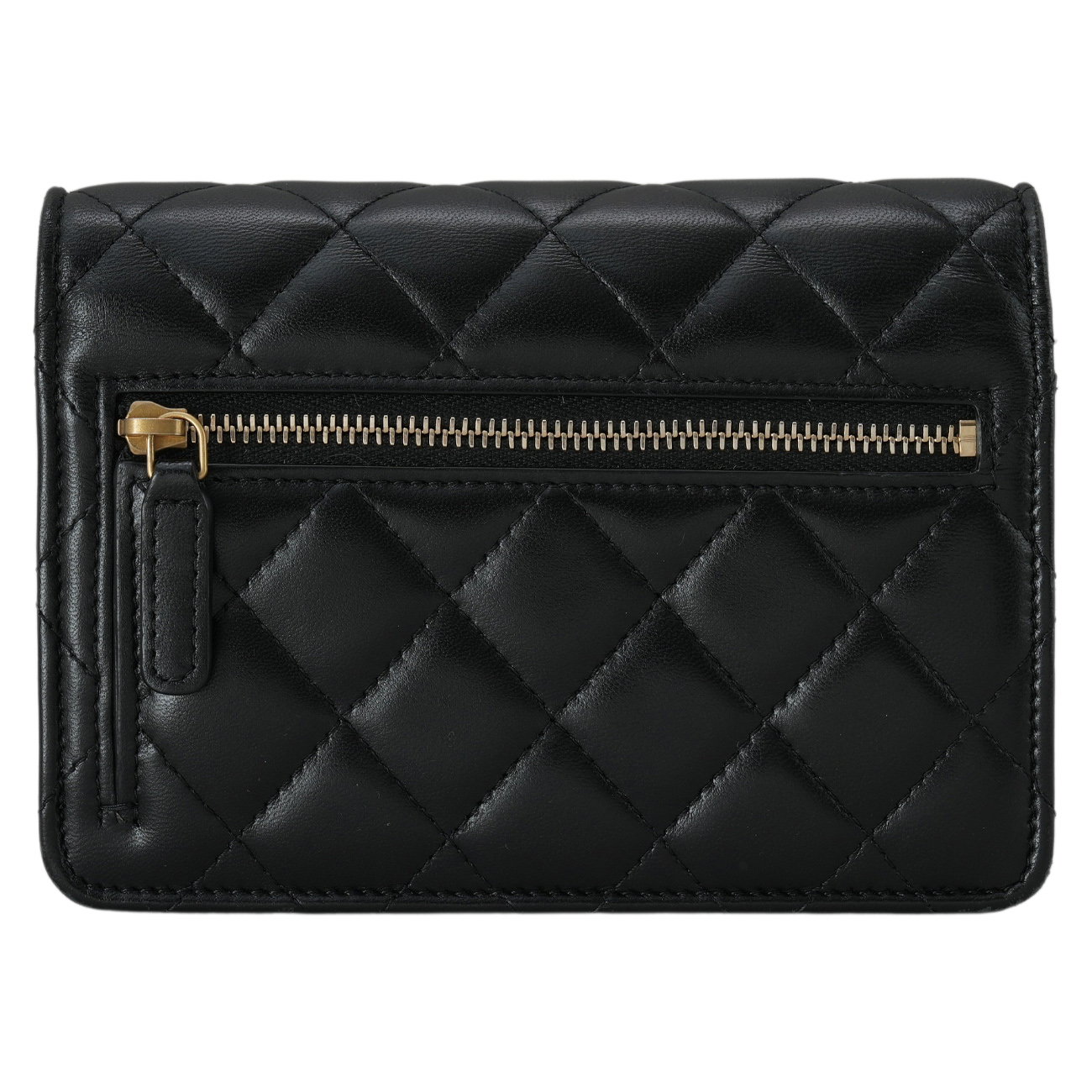 CHANEL(USED)샤넬 시즌 아코디언 참 장식 체인 플랩백