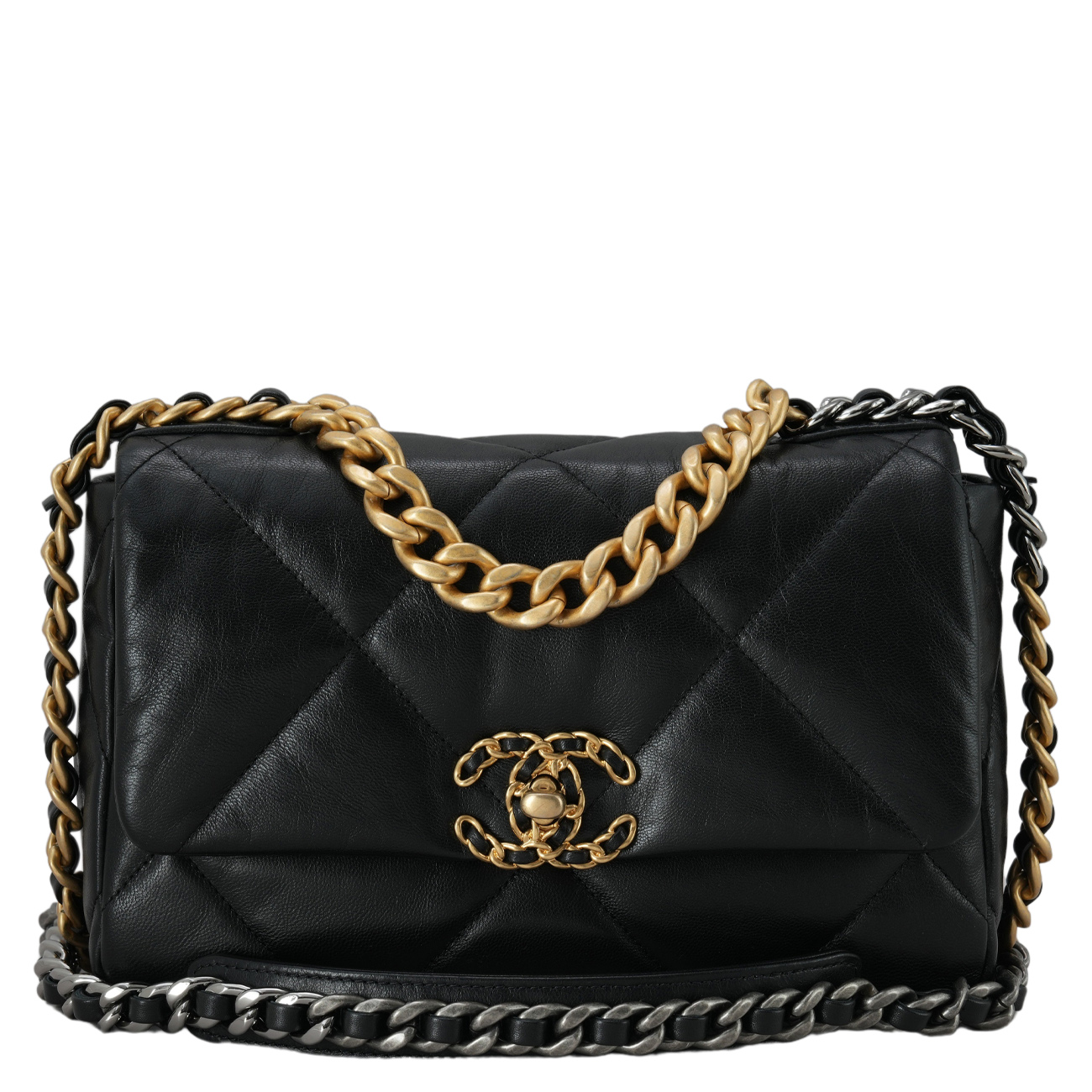 CHANEL(USED)샤넬 19백 미듐