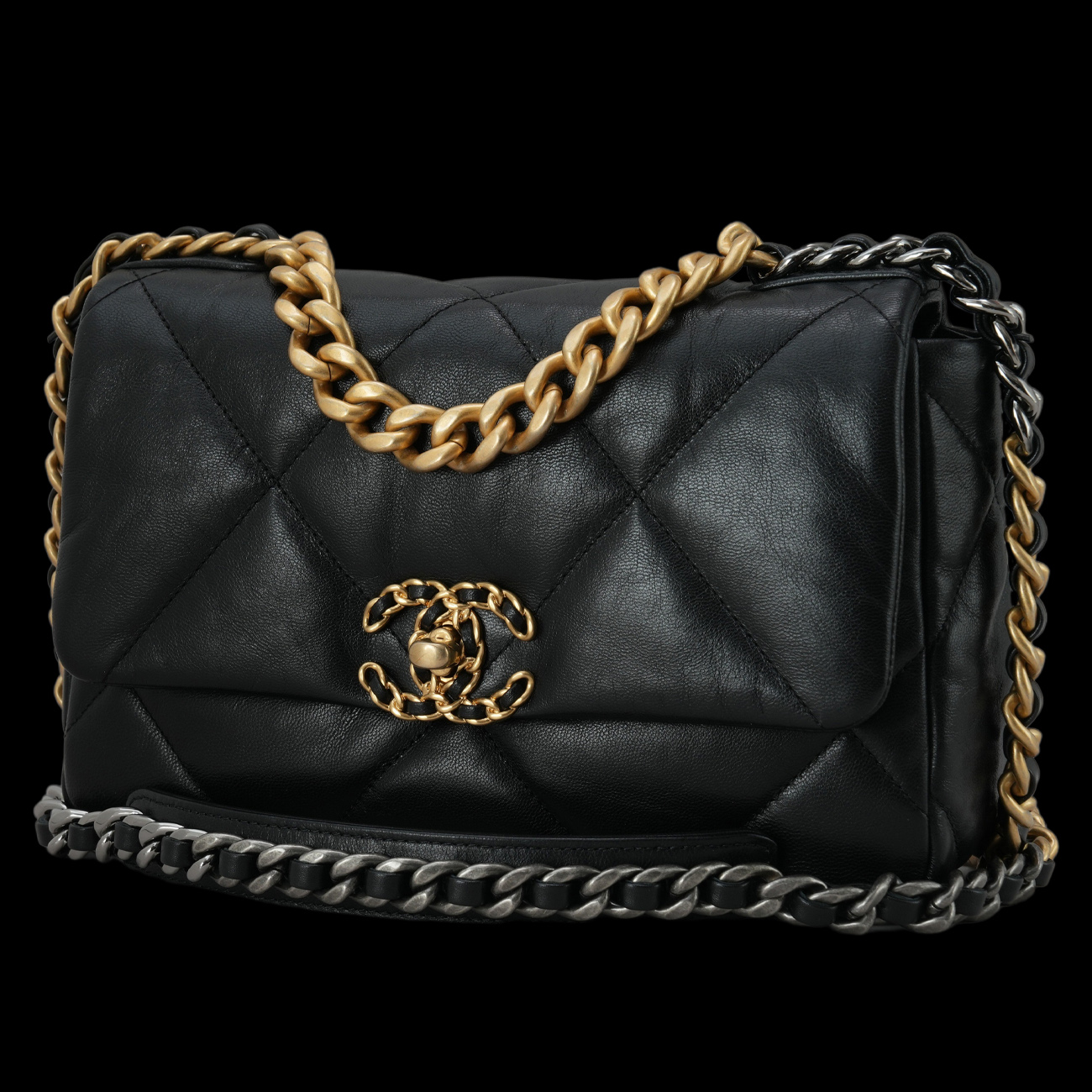 CHANEL(USED)샤넬 19백 미듐