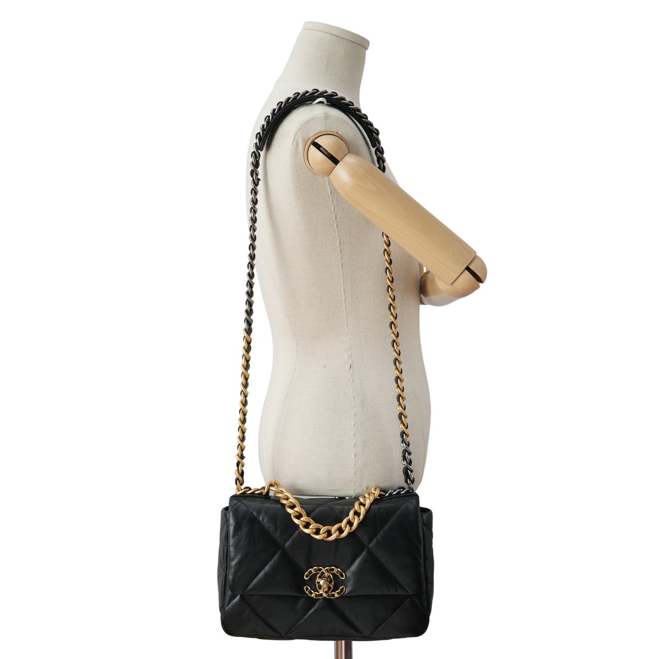 CHANEL(USED)샤넬 19백 미듐