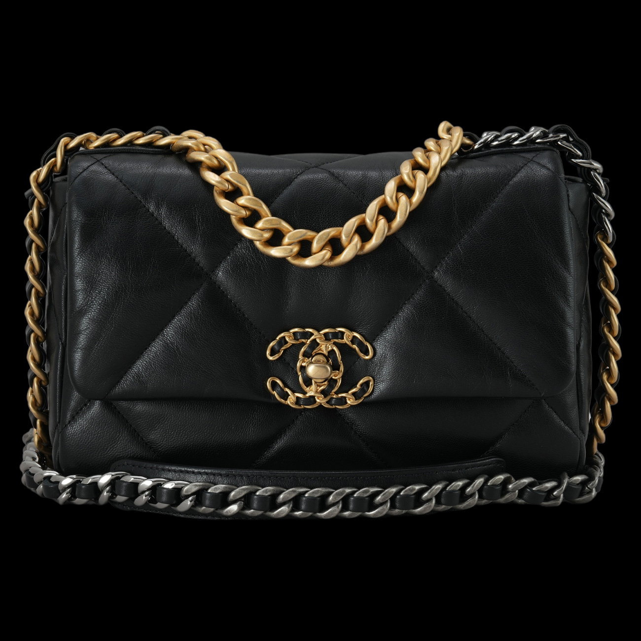 CHANEL(USED)샤넬 19백 미듐