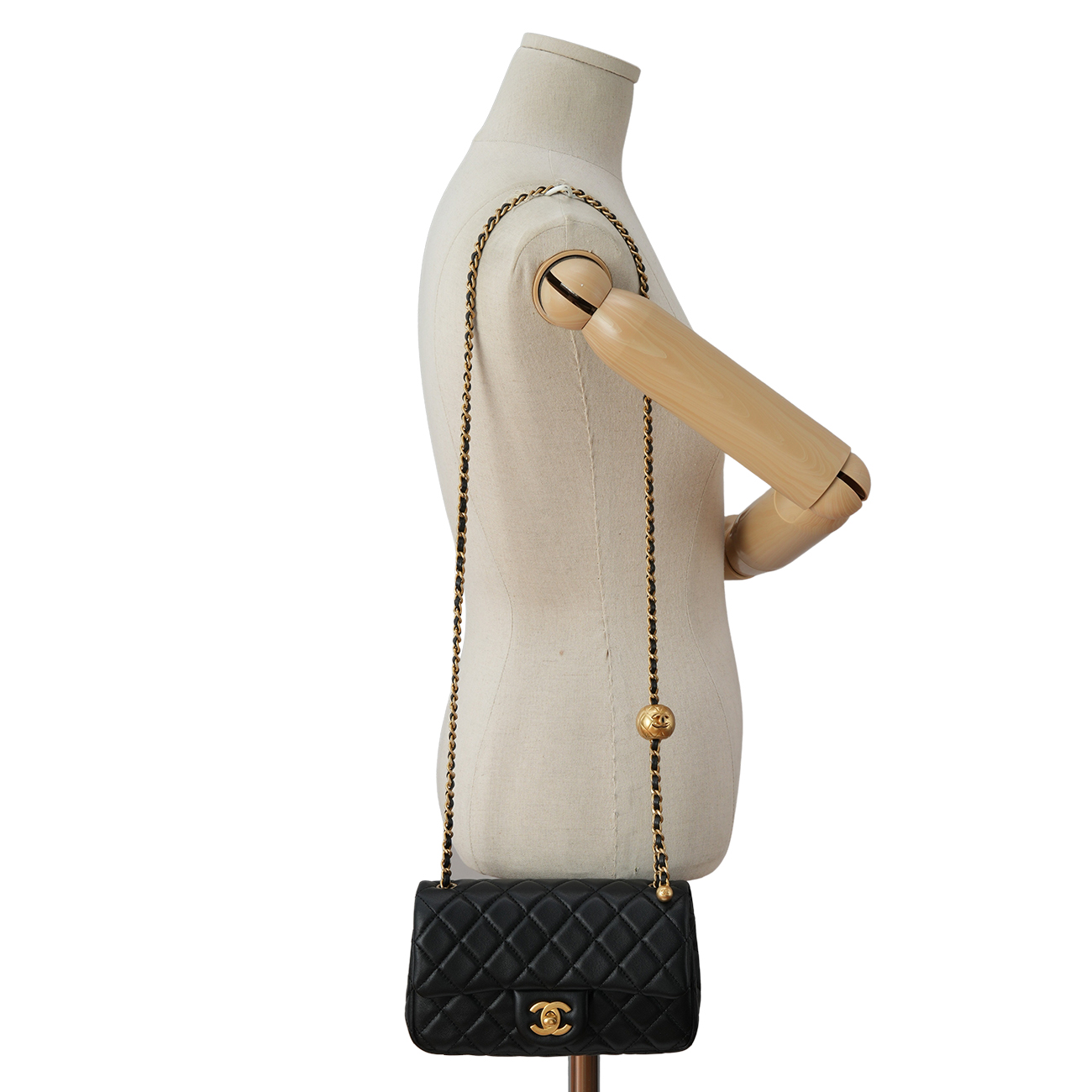 CHANEL(USED)샤넬 뉴미니 골든볼 크로스백