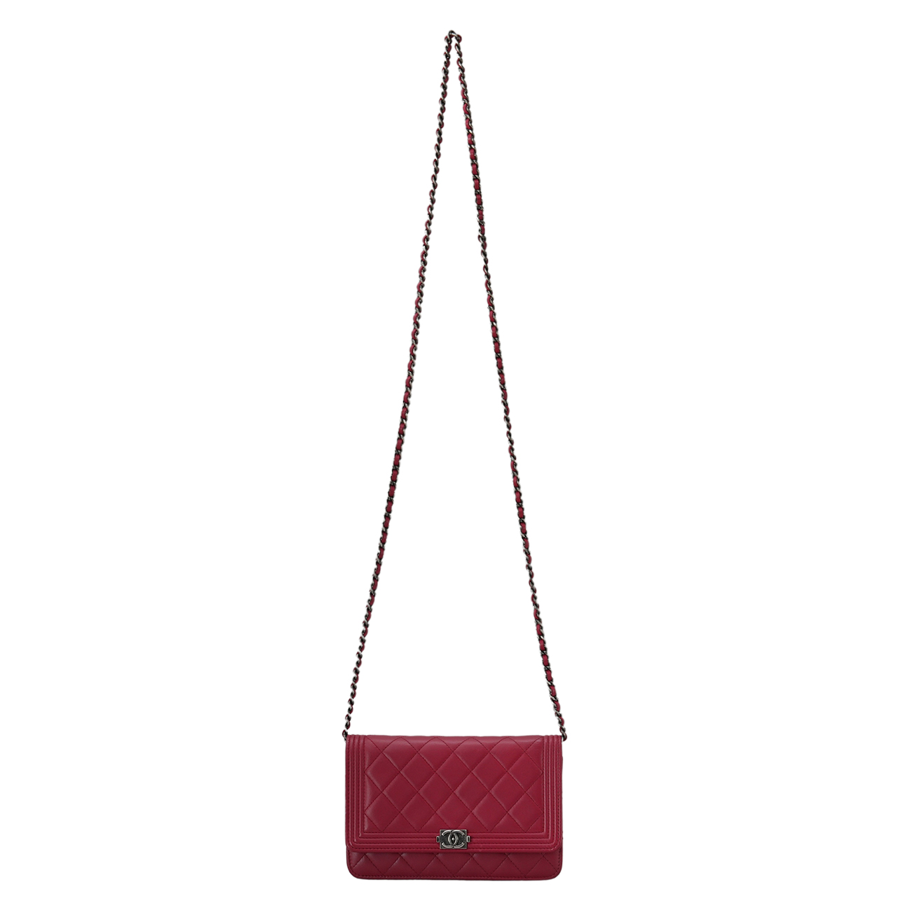 CHANEL(USED)샤넬 보이샤넬 램스킨 WOC