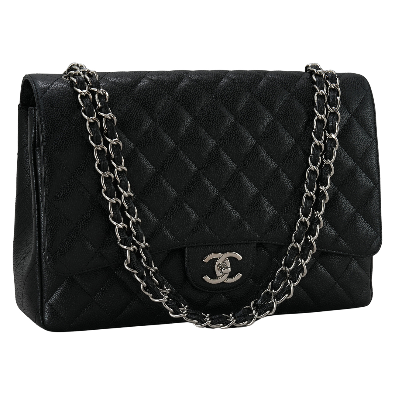 CHANEL(USED)샤넬 캐비어 클래식 맥시 플랩백