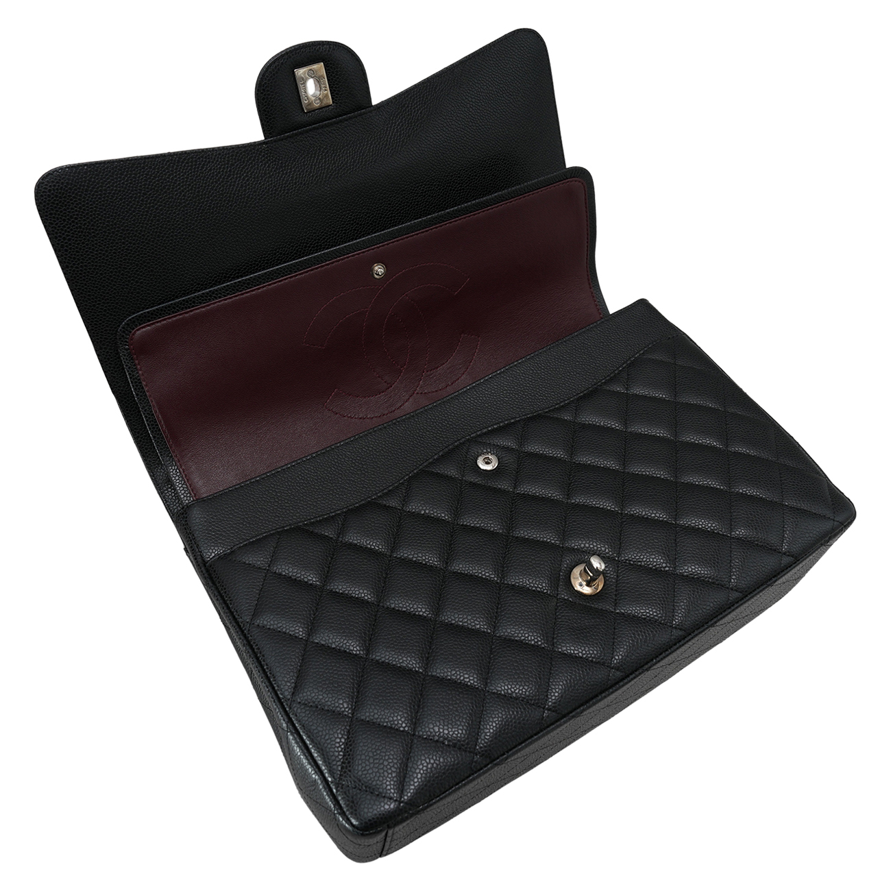 CHANEL(USED)샤넬 캐비어 클래식 맥시 플랩백