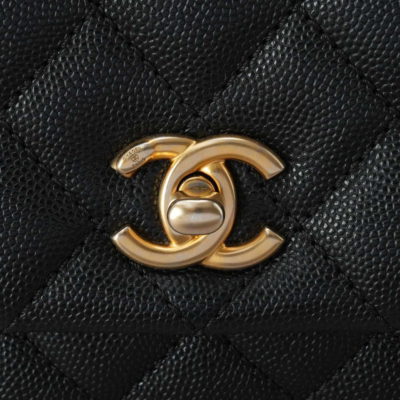 CHANEL(USED)샤넬 코코핸들 스몰 파이톤핸들