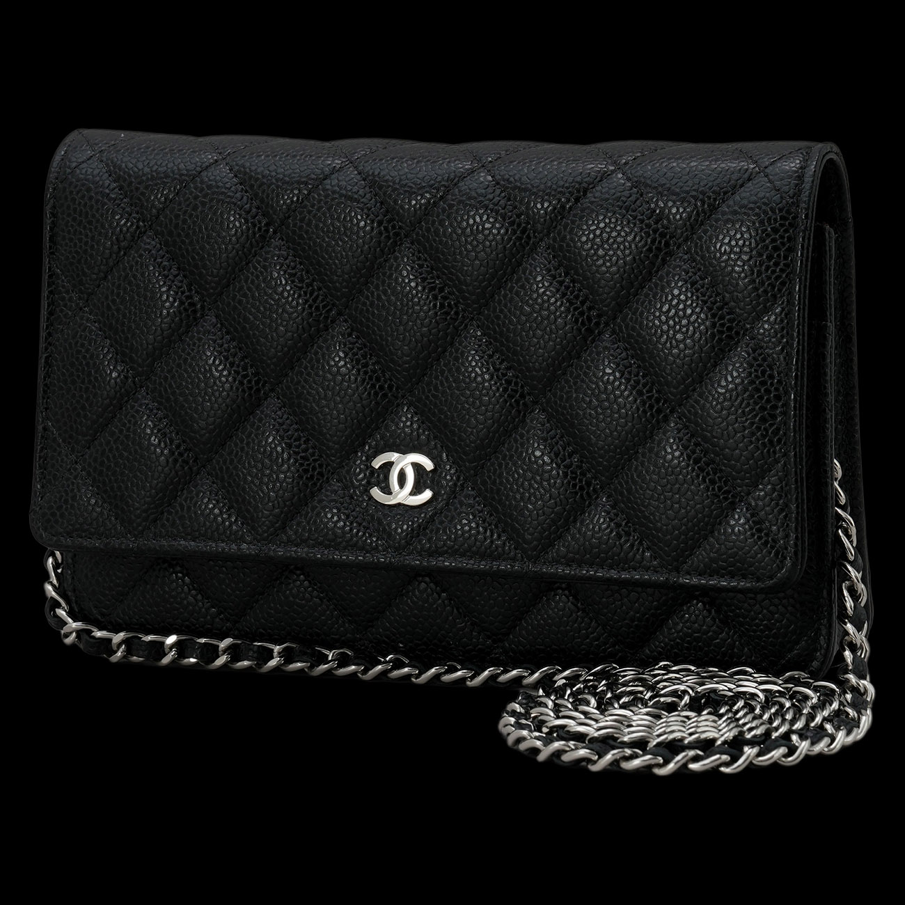 CHANEL(USED)샤넬 클래식 캐비어 WOC