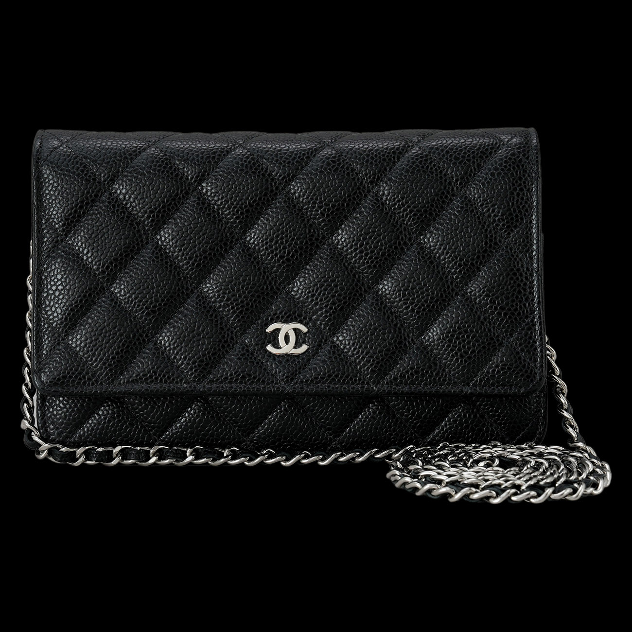 CHANEL(USED)샤넬 클래식 캐비어 WOC