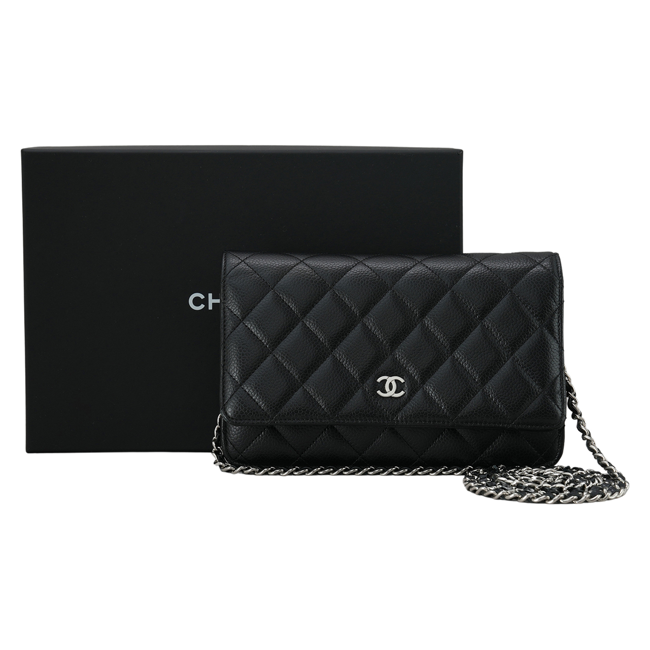 CHANEL(USED)샤넬 AP0250 캐비어 클래식 WOC