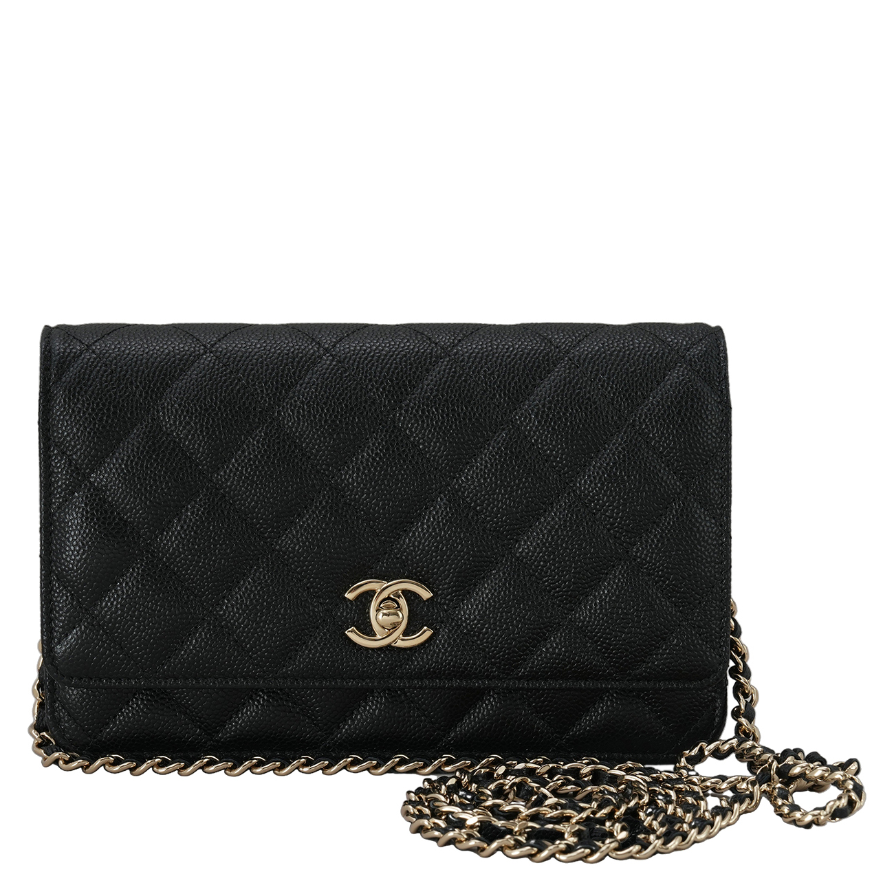 CHANEL(USED)샤넬 AP3304 시즌 캐비어 턴락 WOC