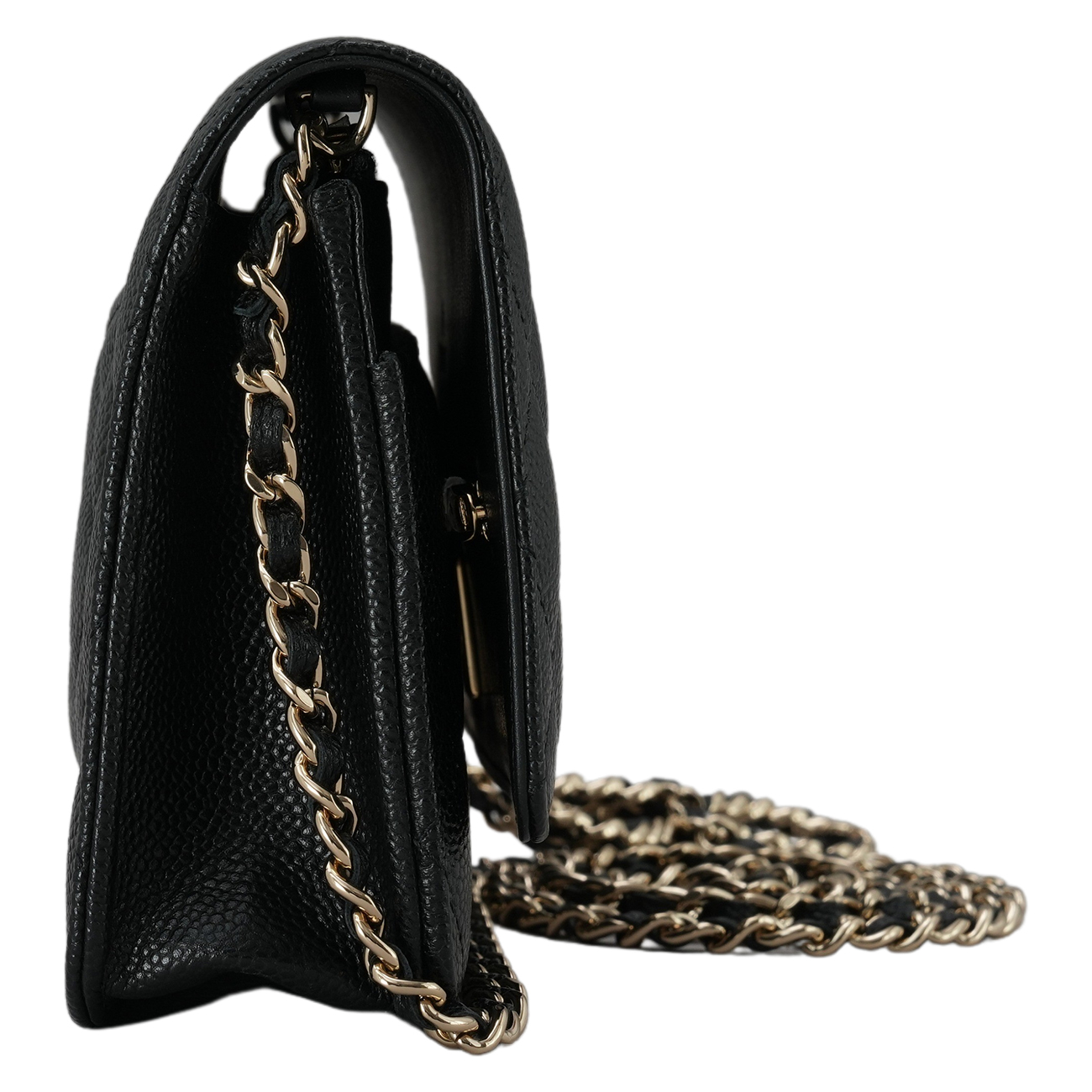 CHANEL(USED)샤넬 AP3304 시즌 캐비어 턴락 WOC