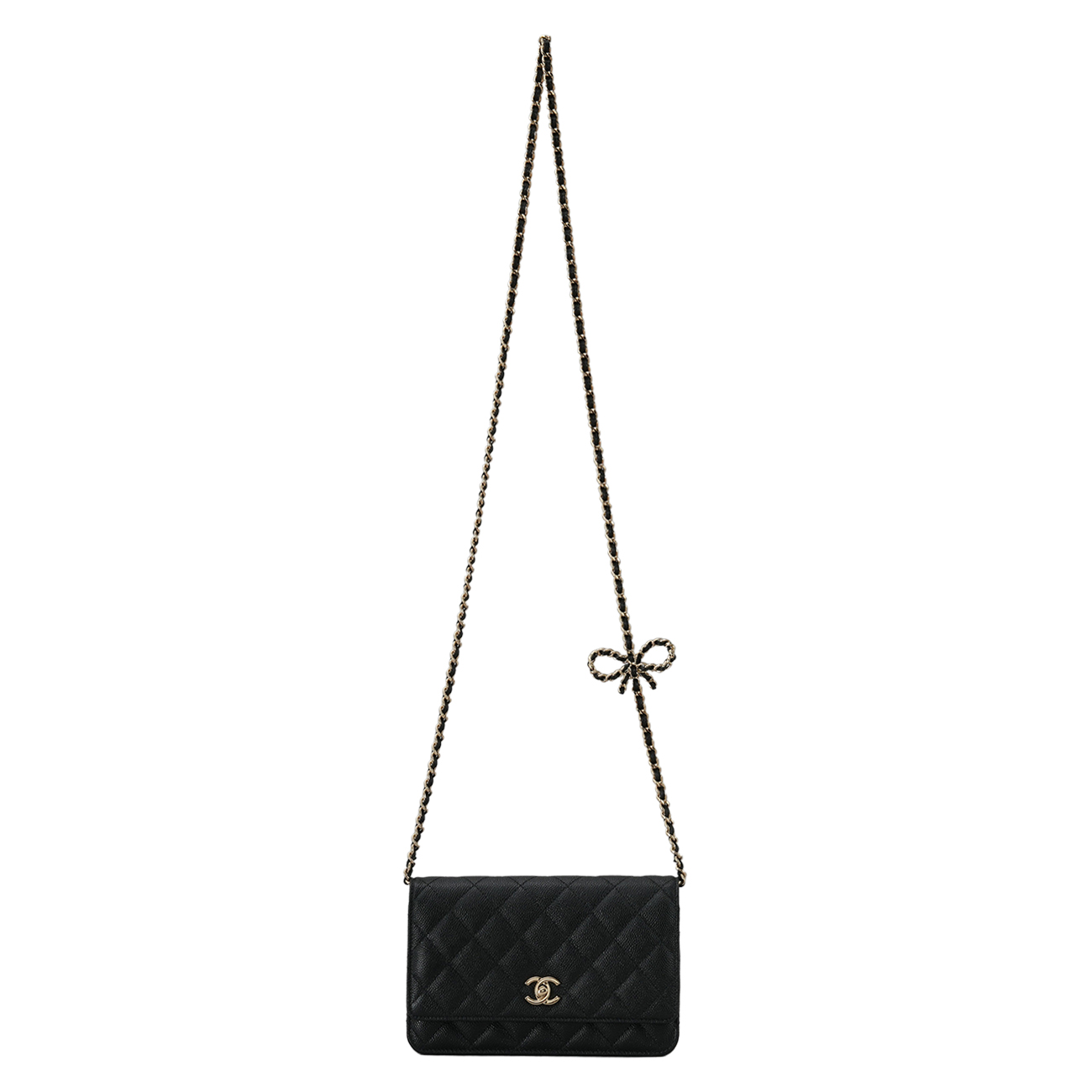 CHANEL(USED)샤넬 AP3304 시즌 캐비어 턴락 WOC