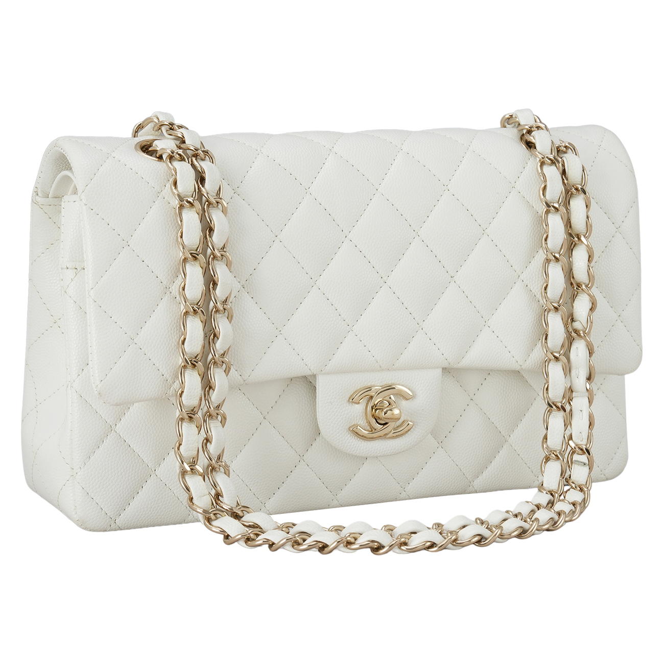 CHANEL(USED)샤넬 캐비어 클래식 미듐 플랩백