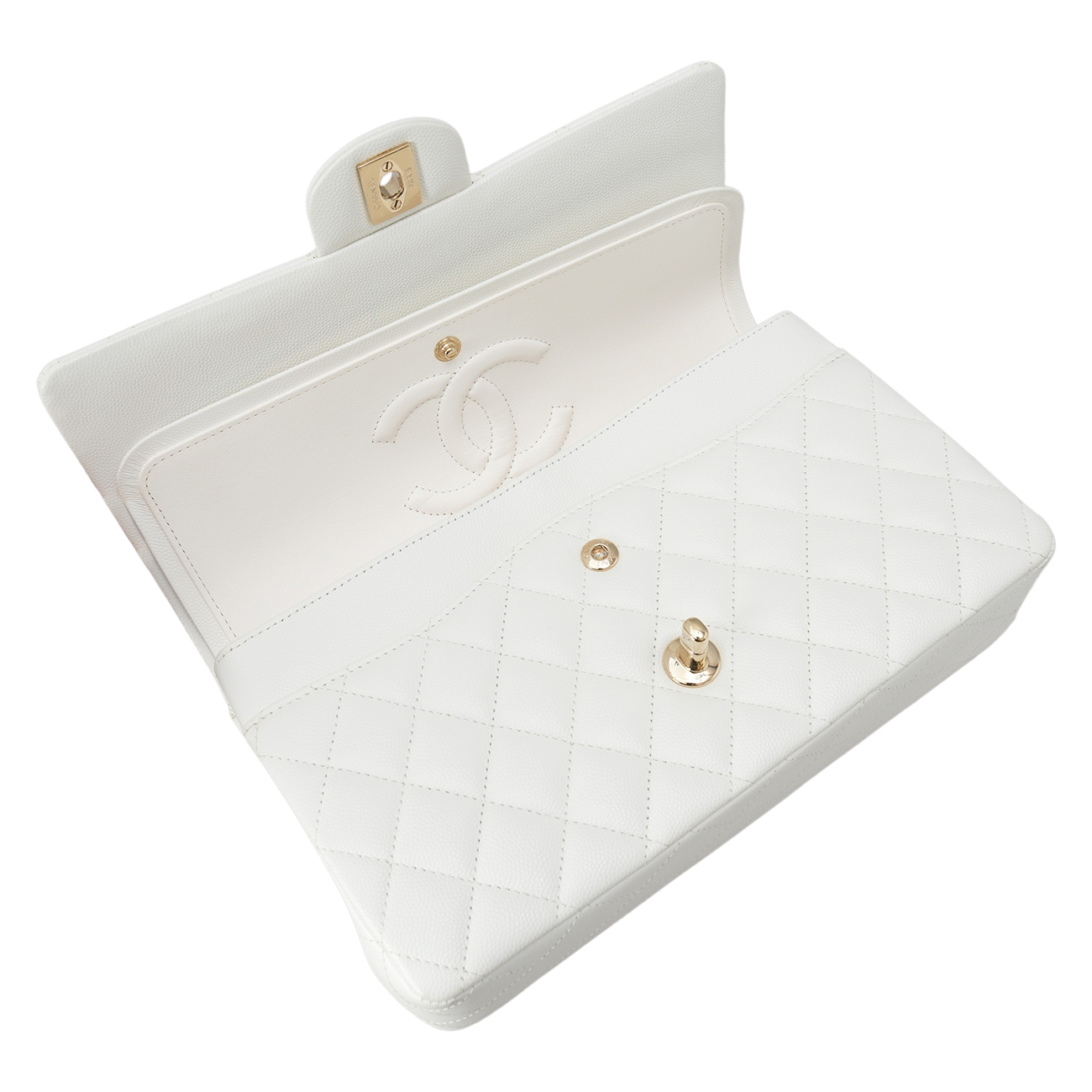 CHANEL(USED)샤넬 캐비어 클래식 미듐 플랩백