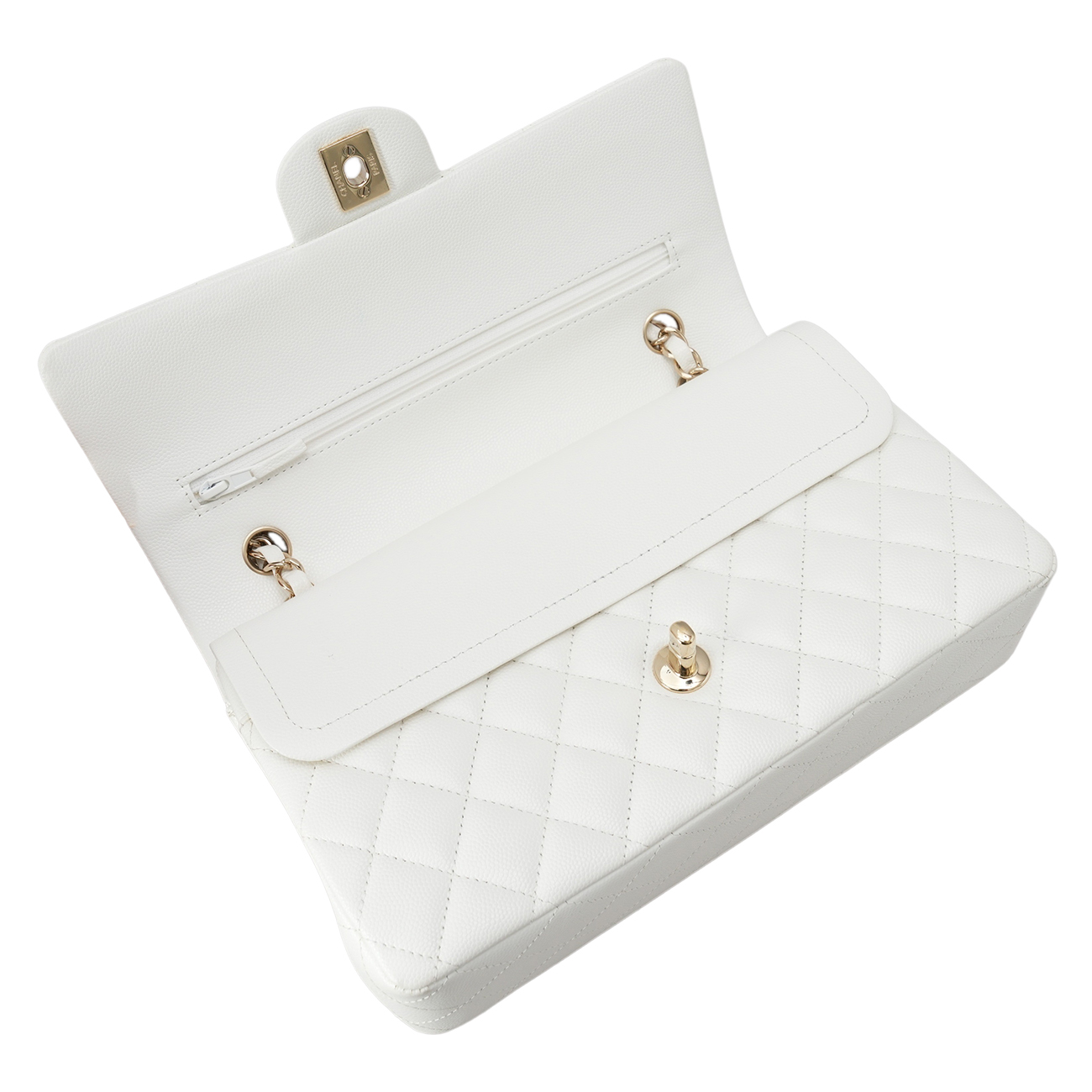 CHANEL(USED)샤넬 캐비어 클래식 미듐 플랩백