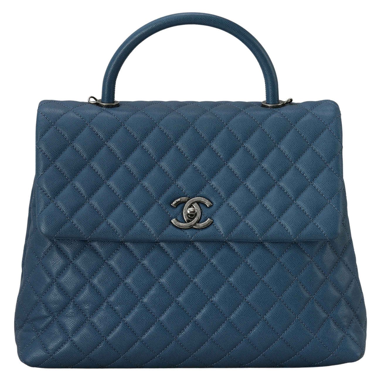 CHANEL(USED)샤넬 캐비어 코코핸들 라지