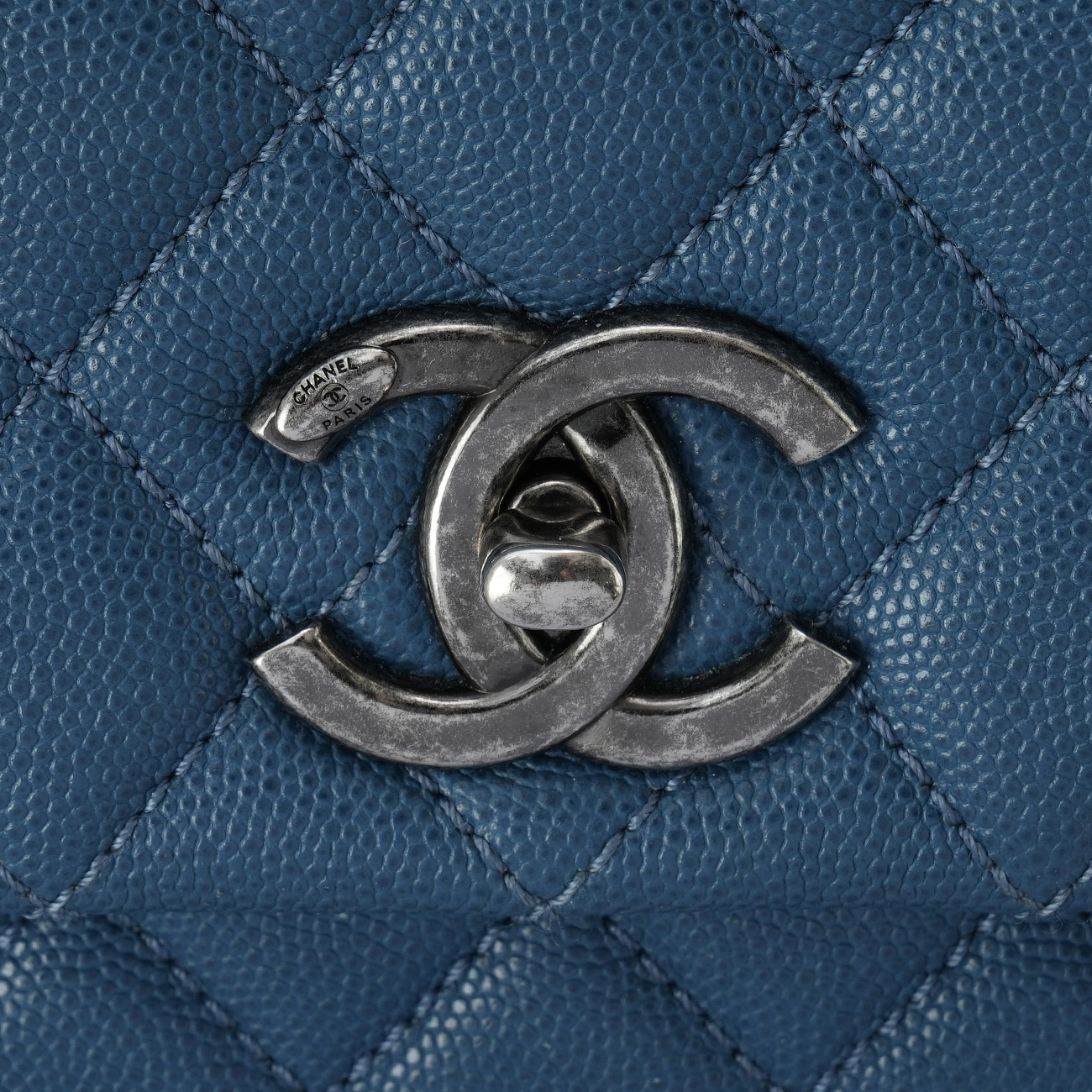 CHANEL(USED)샤넬 캐비어 코코핸들 라지