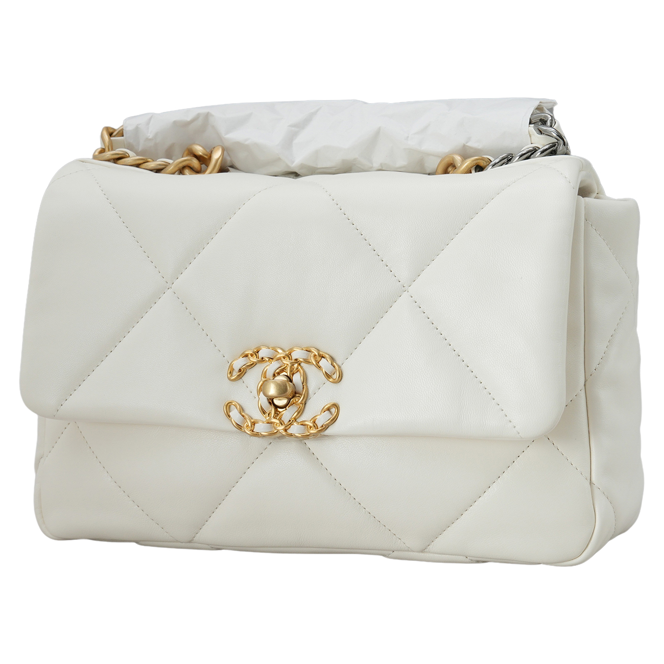 CHANEL(USED)샤넬 19백 미듐